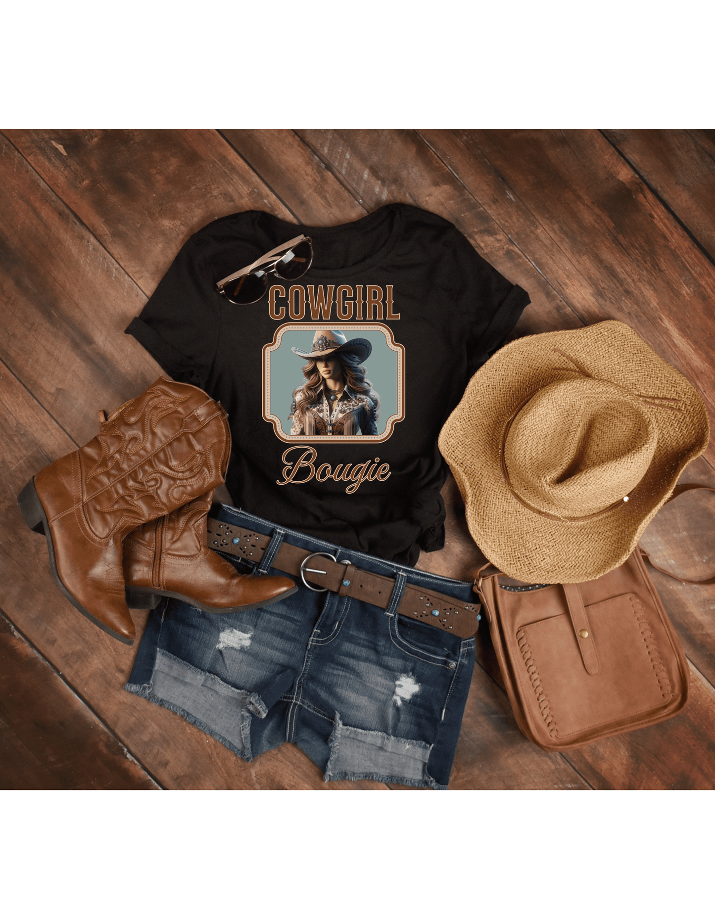 Cowgirl Bougie Unisex Softstyle T-Shirt