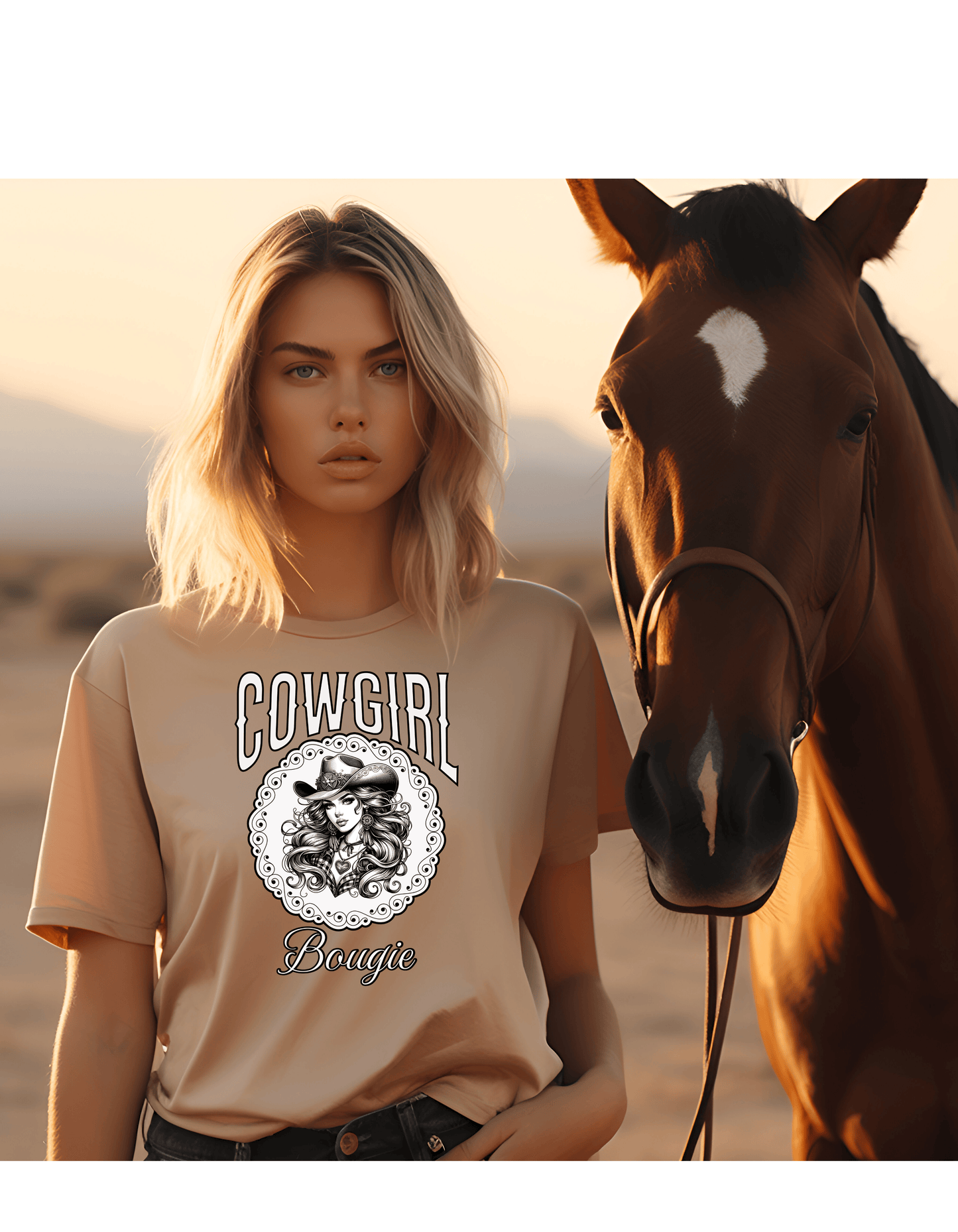 Cowgirl Bougie Unisex Softstyle T-Shirt
