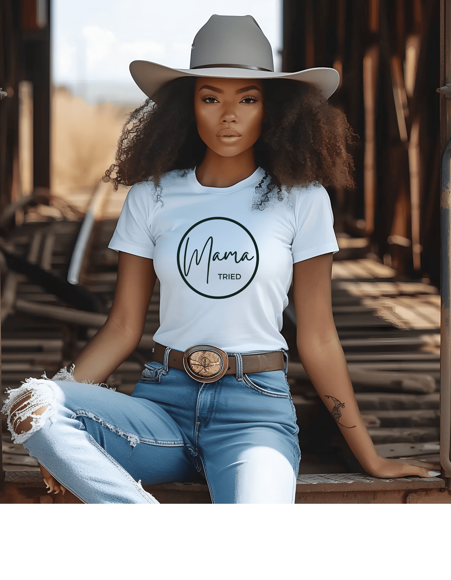 Mama Tried Unisex Softstyle T-Shirt
