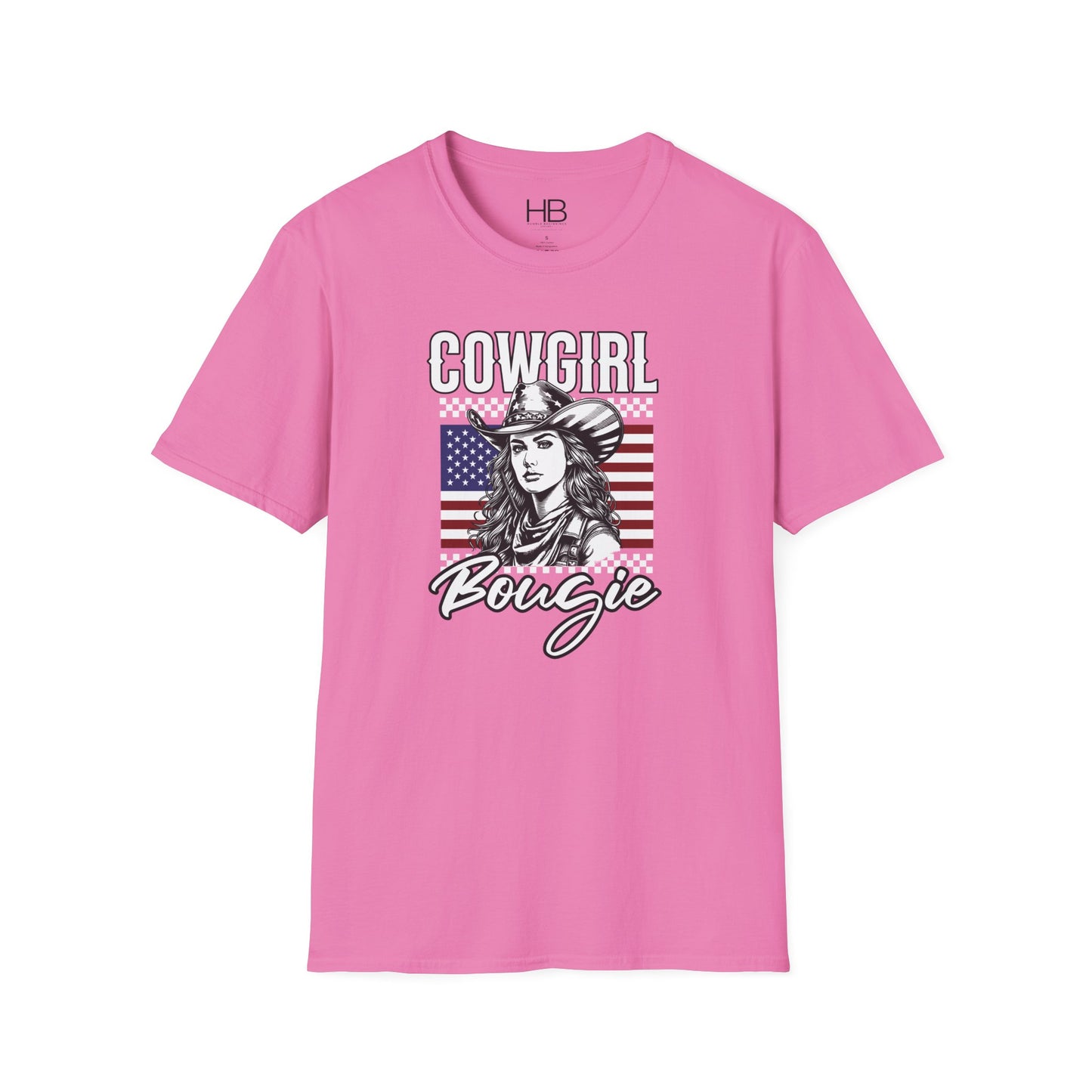 Cowgirl Bougie Flag T-Shirt