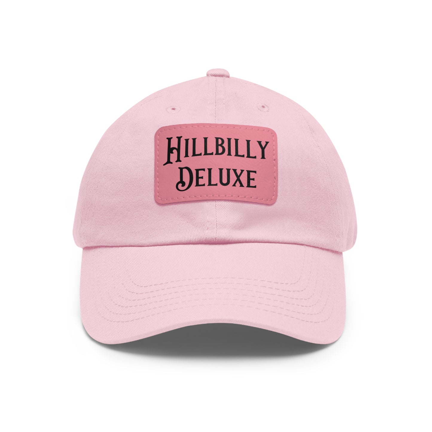 Hillbilly Deluxe Hat with Leather Patch (Rectangle)