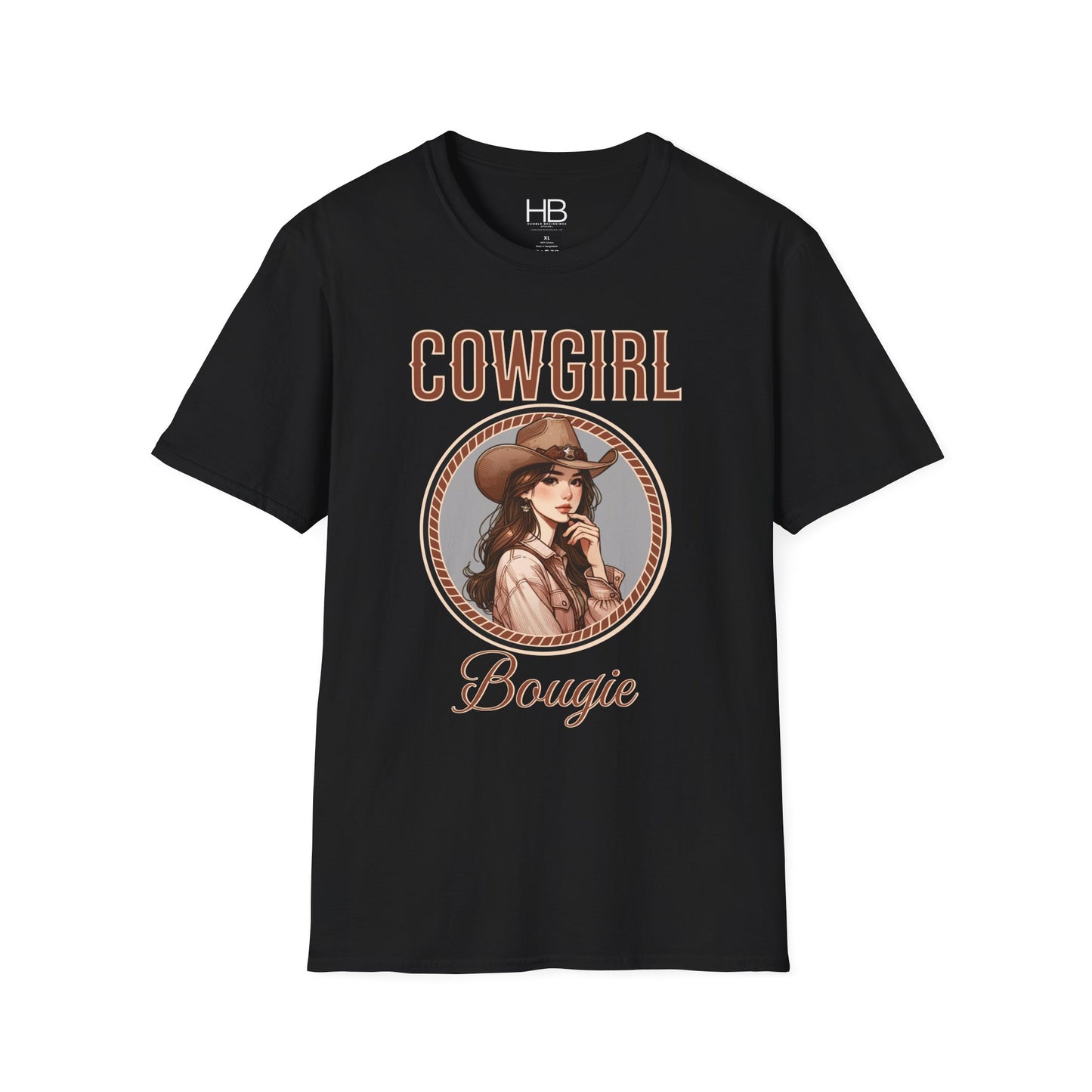 Cowgirl Bougie Unisex Softstyle T-Shirt