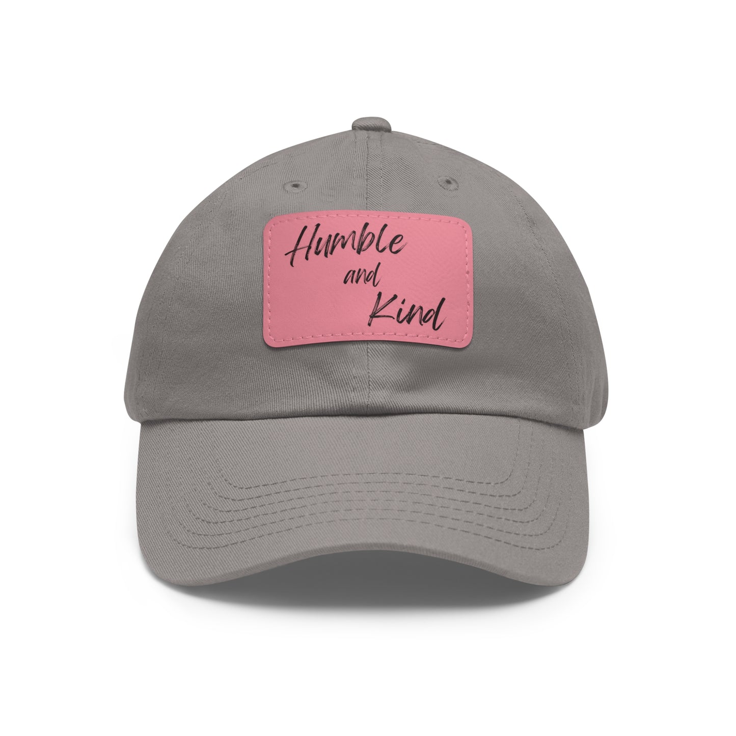 Humble and Kind Hat with Leather Patch (Rectangle)