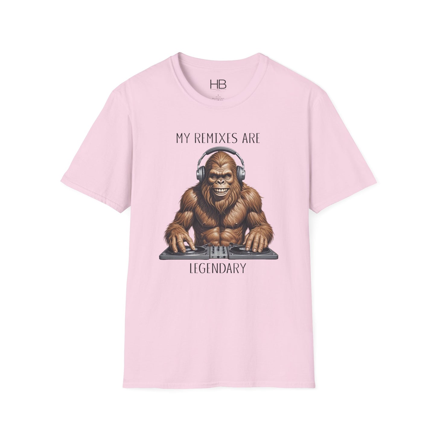 Sasquatch DJ Unisex Softstyle T-Shirt