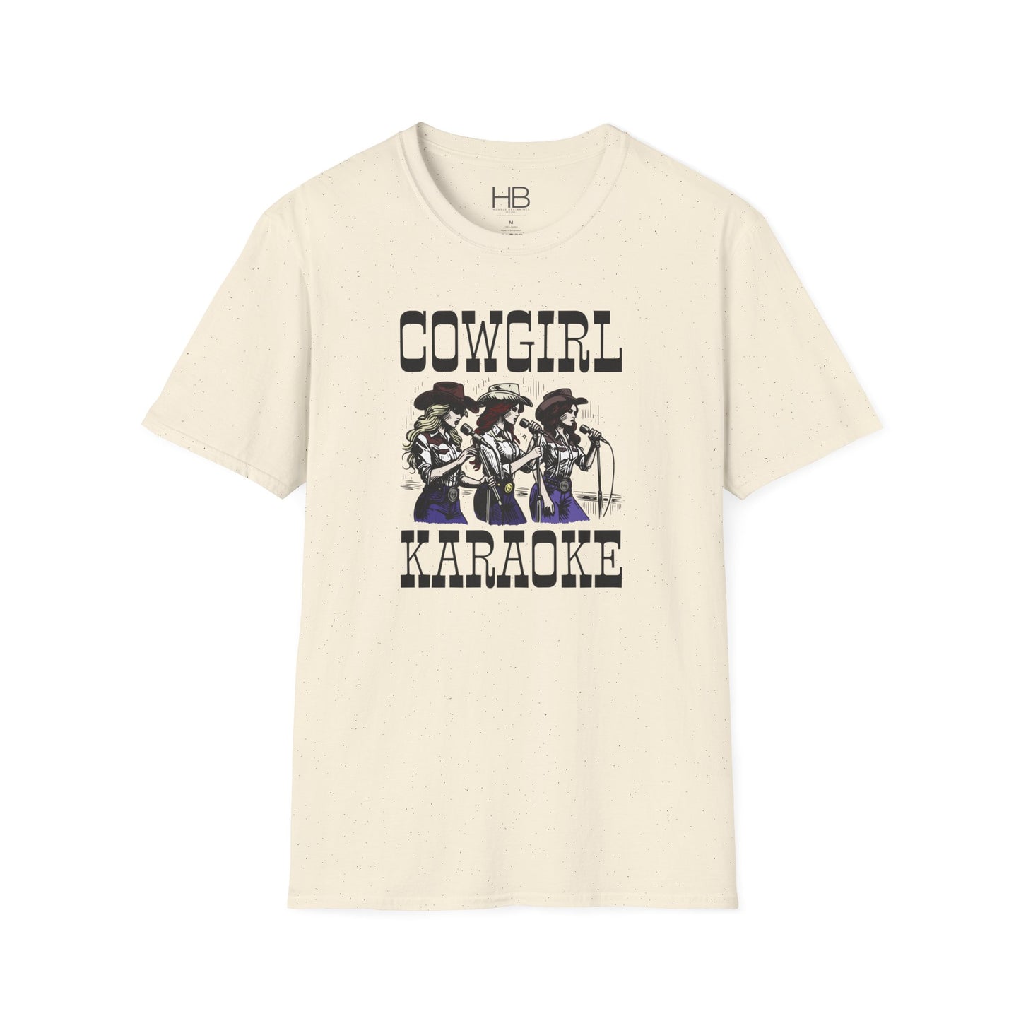 Cowgirl Karaoke Unisex Softstyle T-Shirt