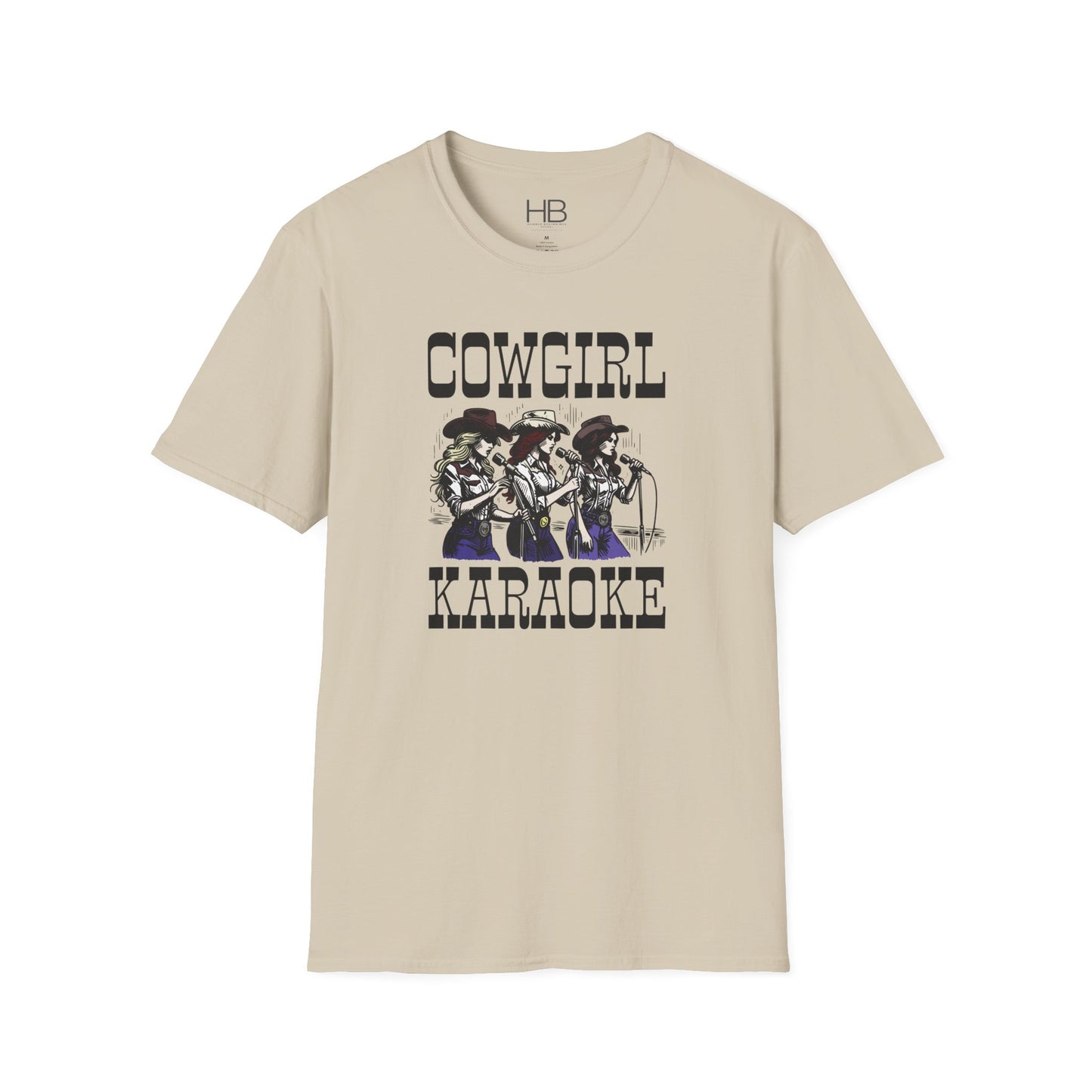 Cowgirl Karaoke Unisex Softstyle T-Shirt