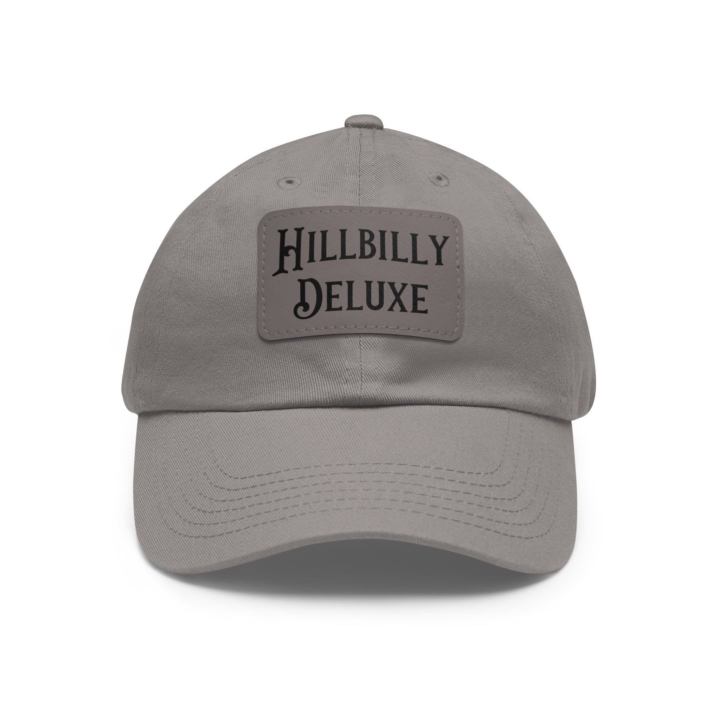 Hillbilly Deluxe Hat with Leather Patch (Rectangle)