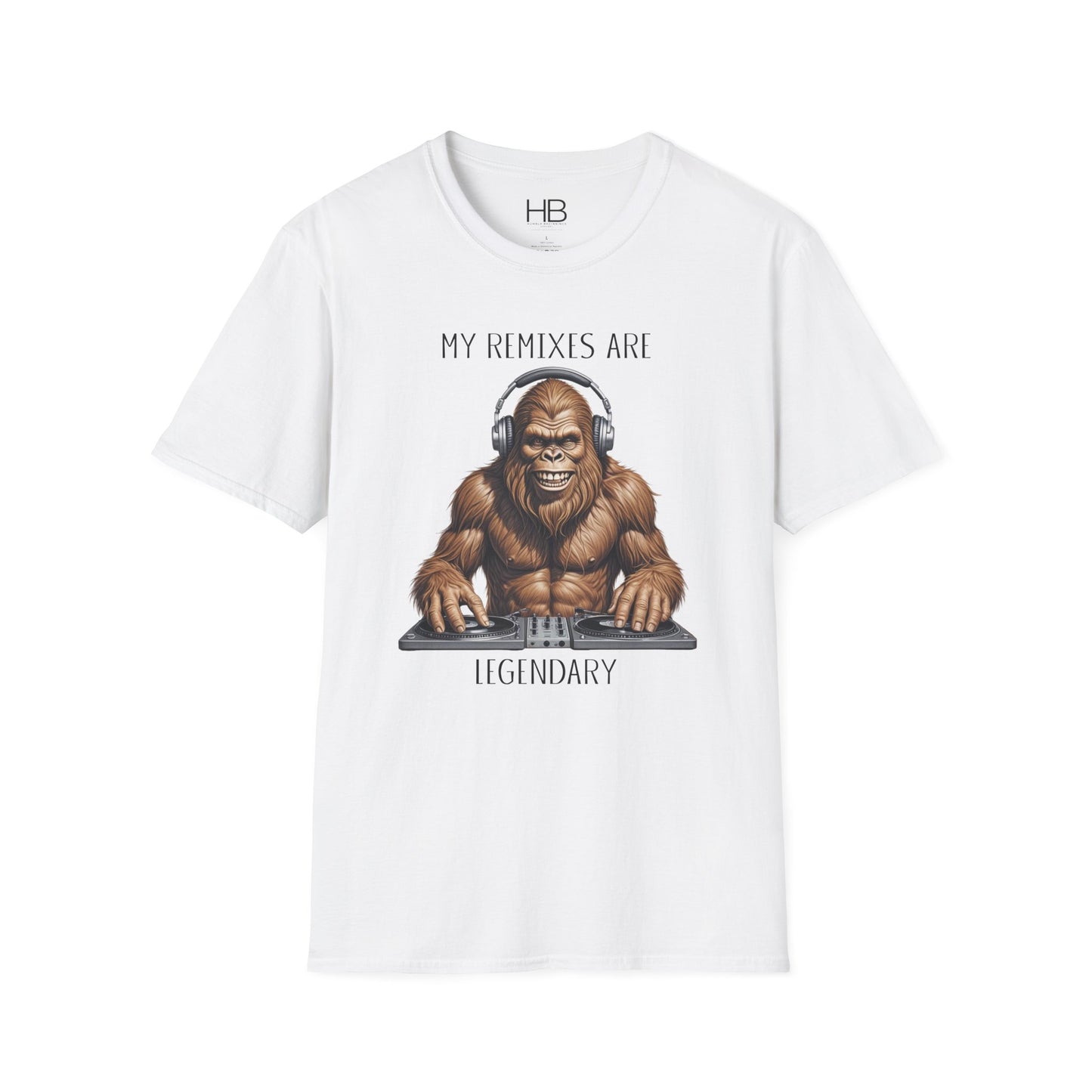 Sasquatch DJ Unisex Softstyle T-Shirt