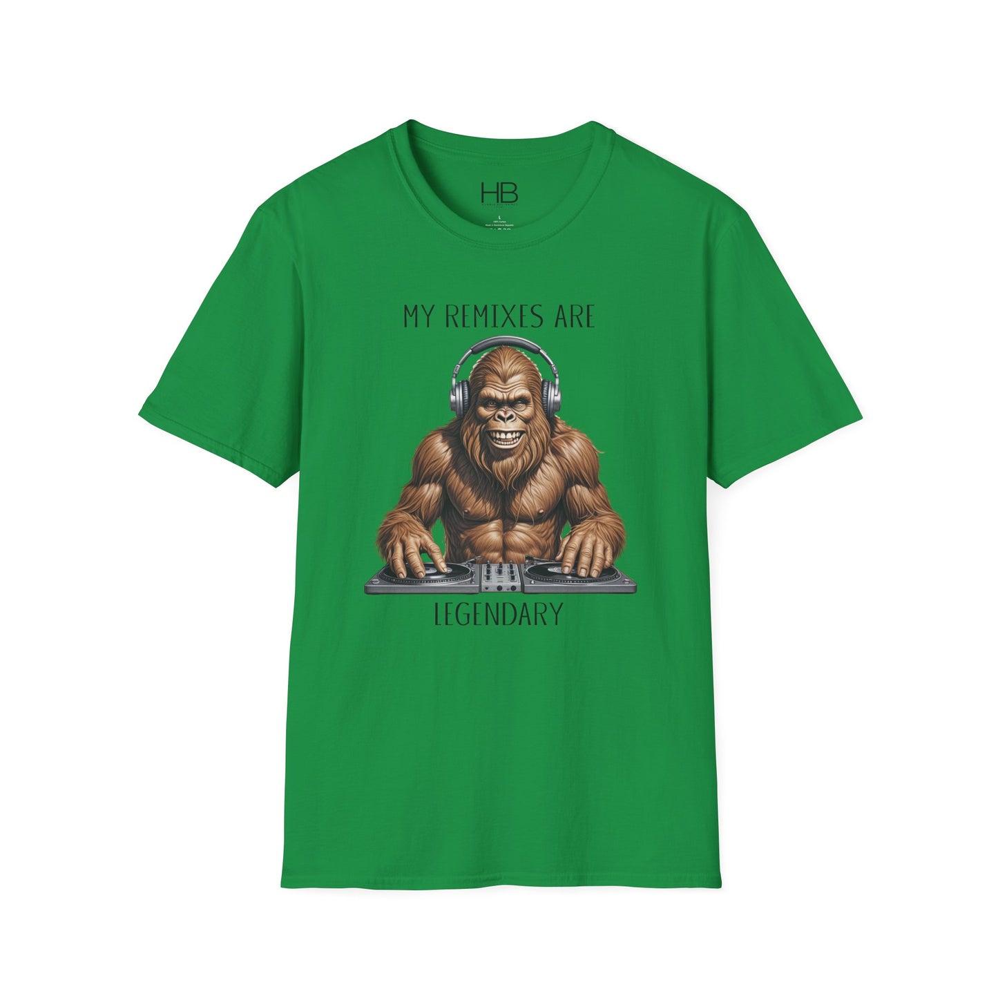 Sasquatch DJ Unisex Softstyle T-Shirt