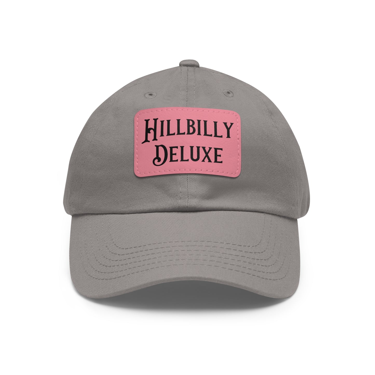 Hillbilly Deluxe Hat with Leather Patch (Rectangle)