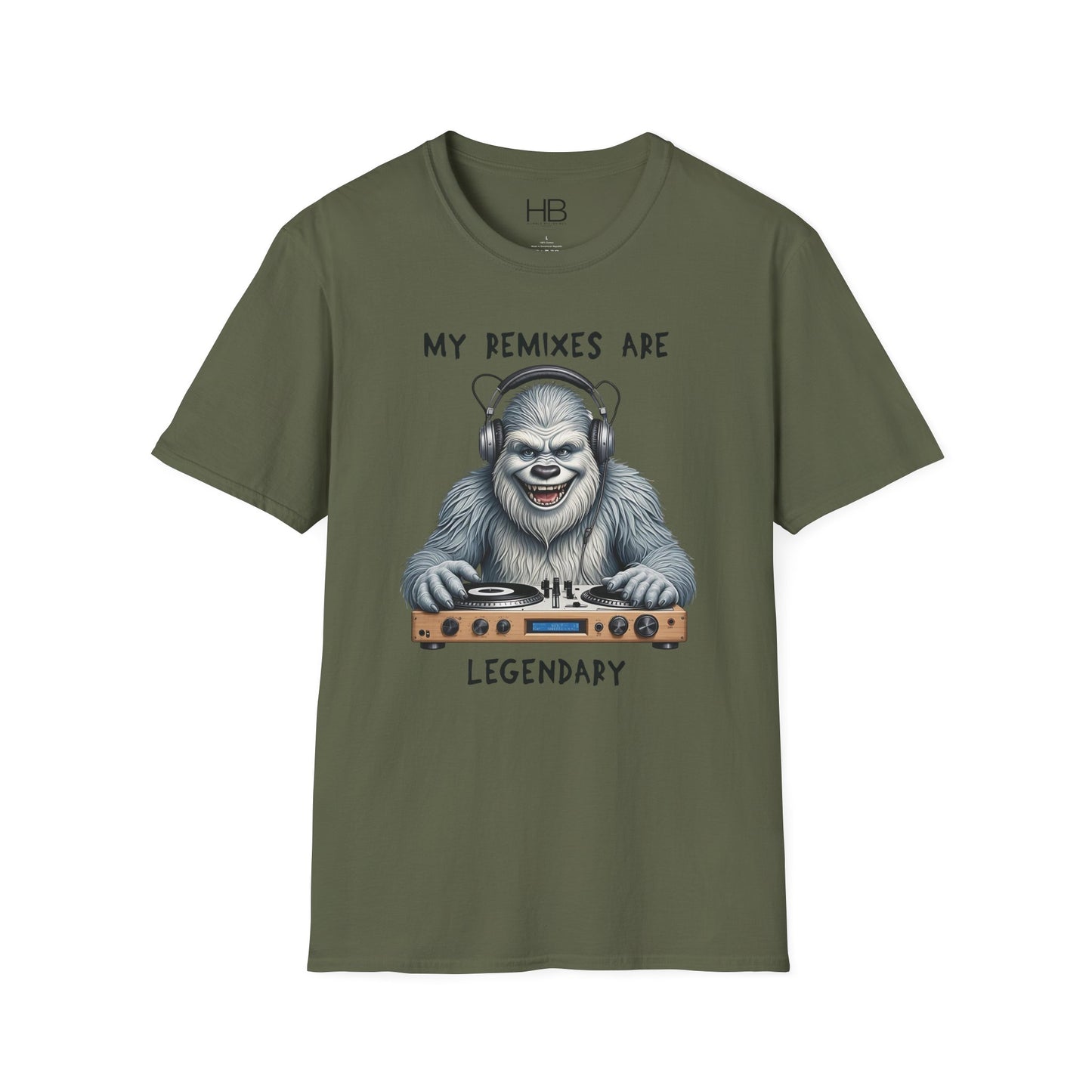 Abominable DJ Unisex Softstyle T-Shirt