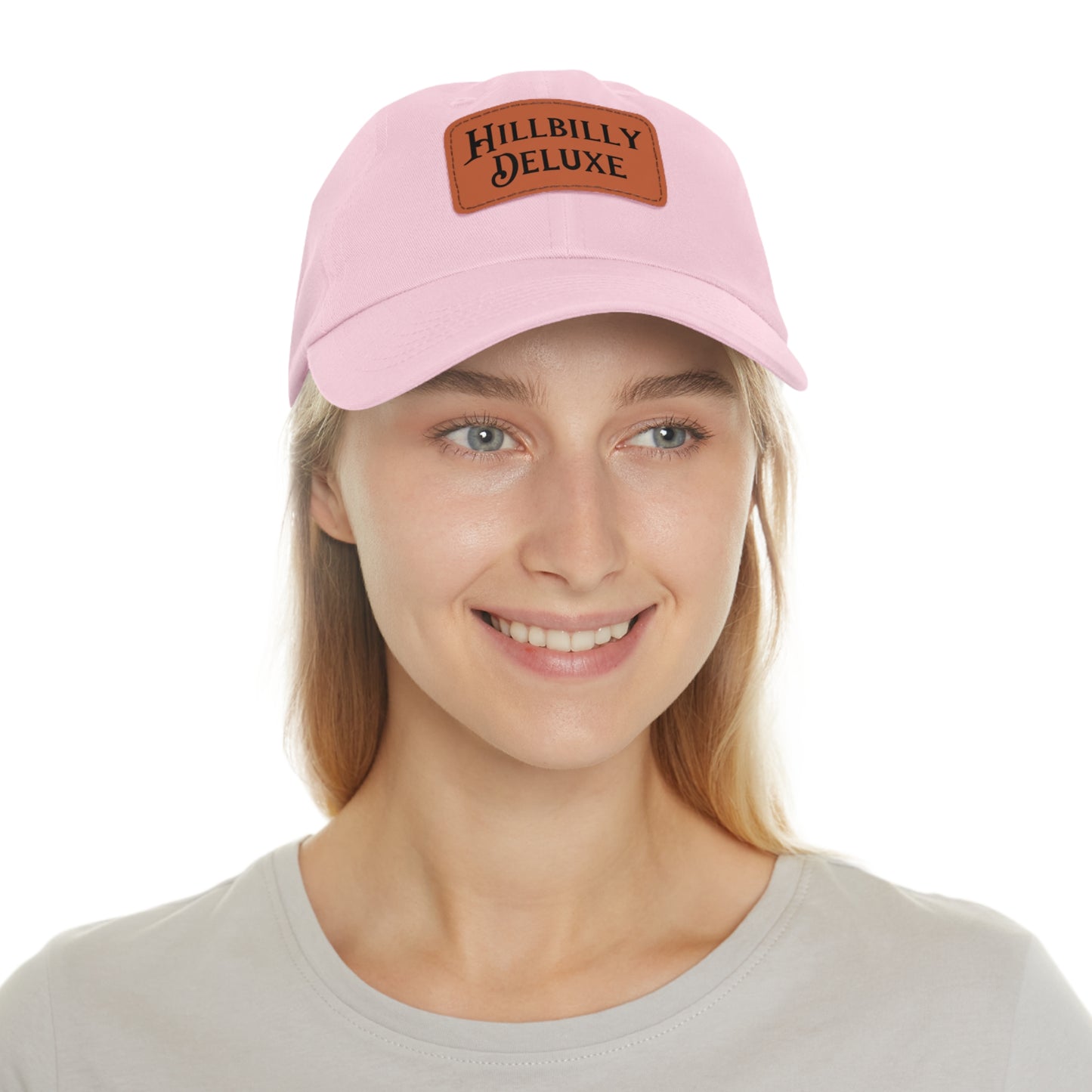 Hillbilly Deluxe Hat with Leather Patch (Rectangle)