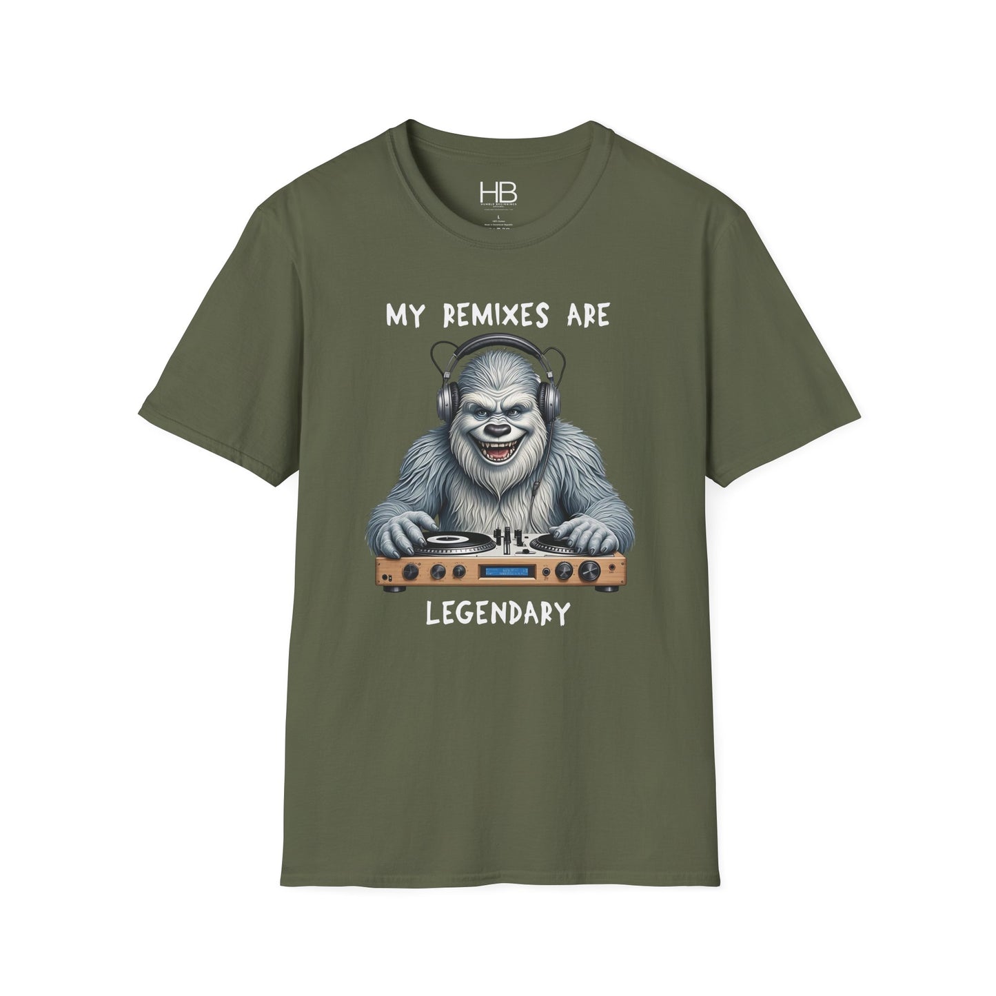 Abominable DJ Unisex Softstyle T-Shirt