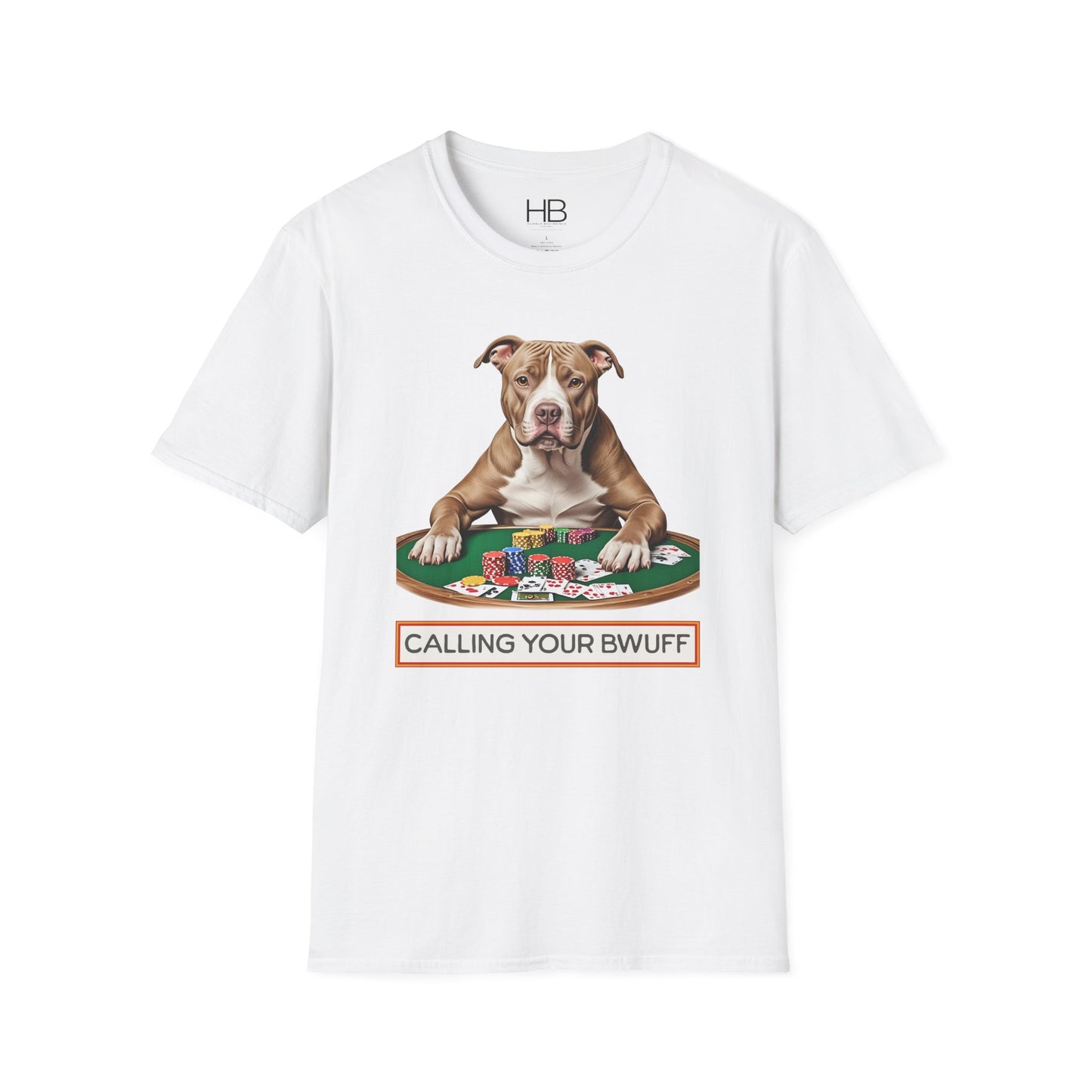 Calling Your Bwuff Unisex Softstyle T-Shirt