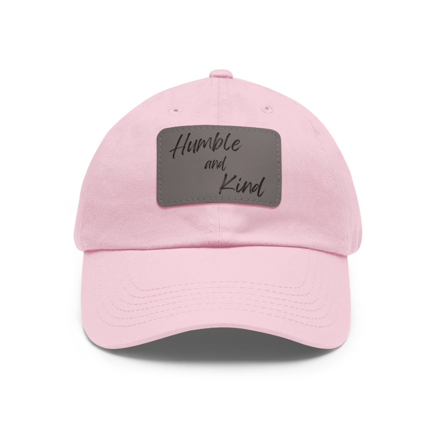 Humble and Kind Hat with Leather Patch (Rectangle)