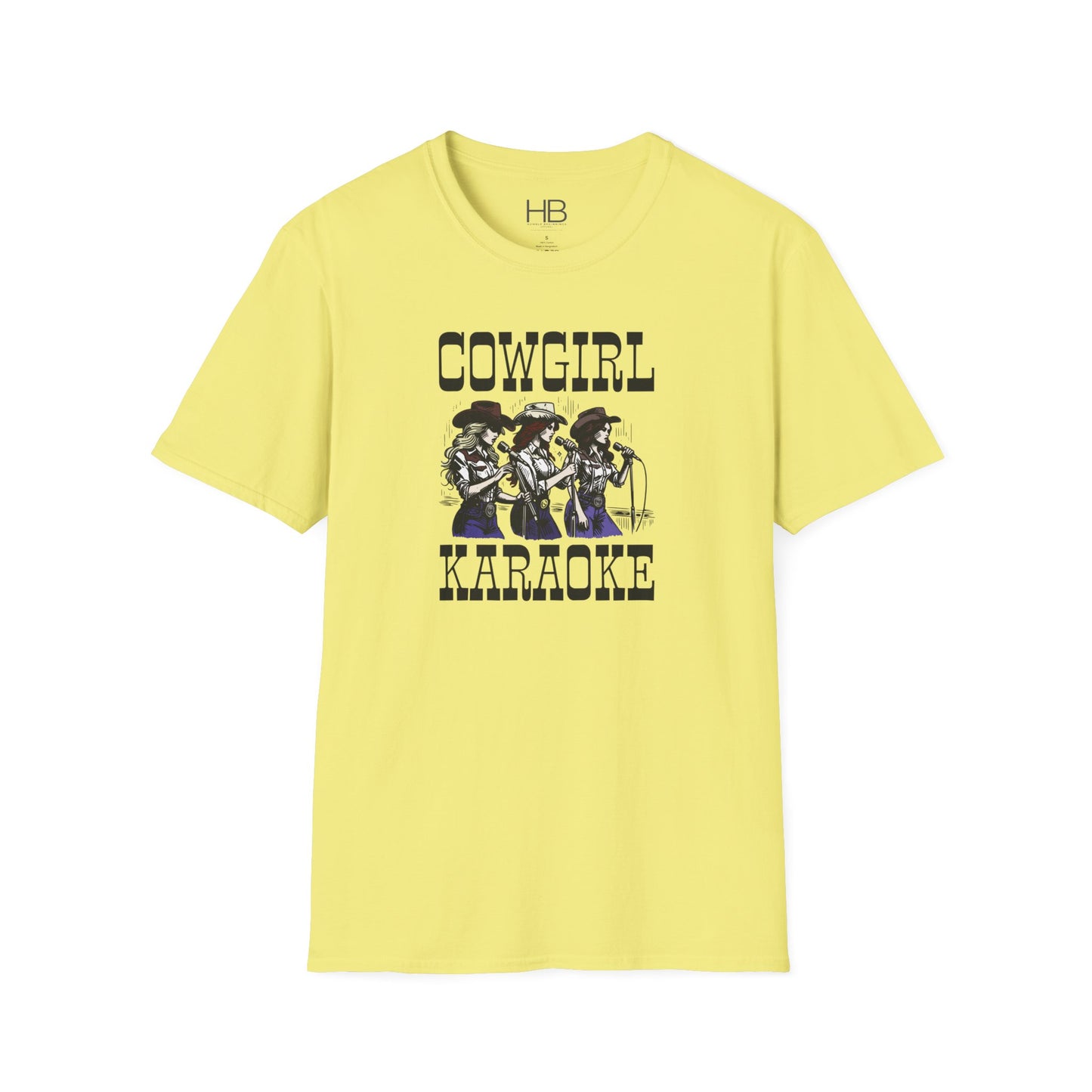 Cowgirl Karaoke Unisex Softstyle T-Shirt