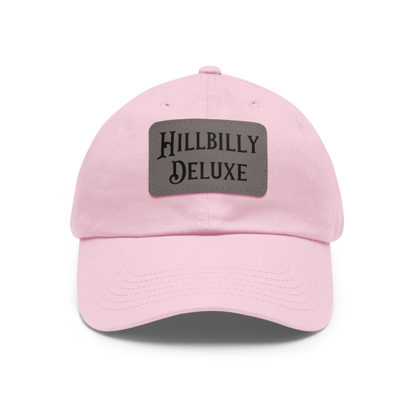 Hillbilly Deluxe Hat with Leather Patch (Rectangle)