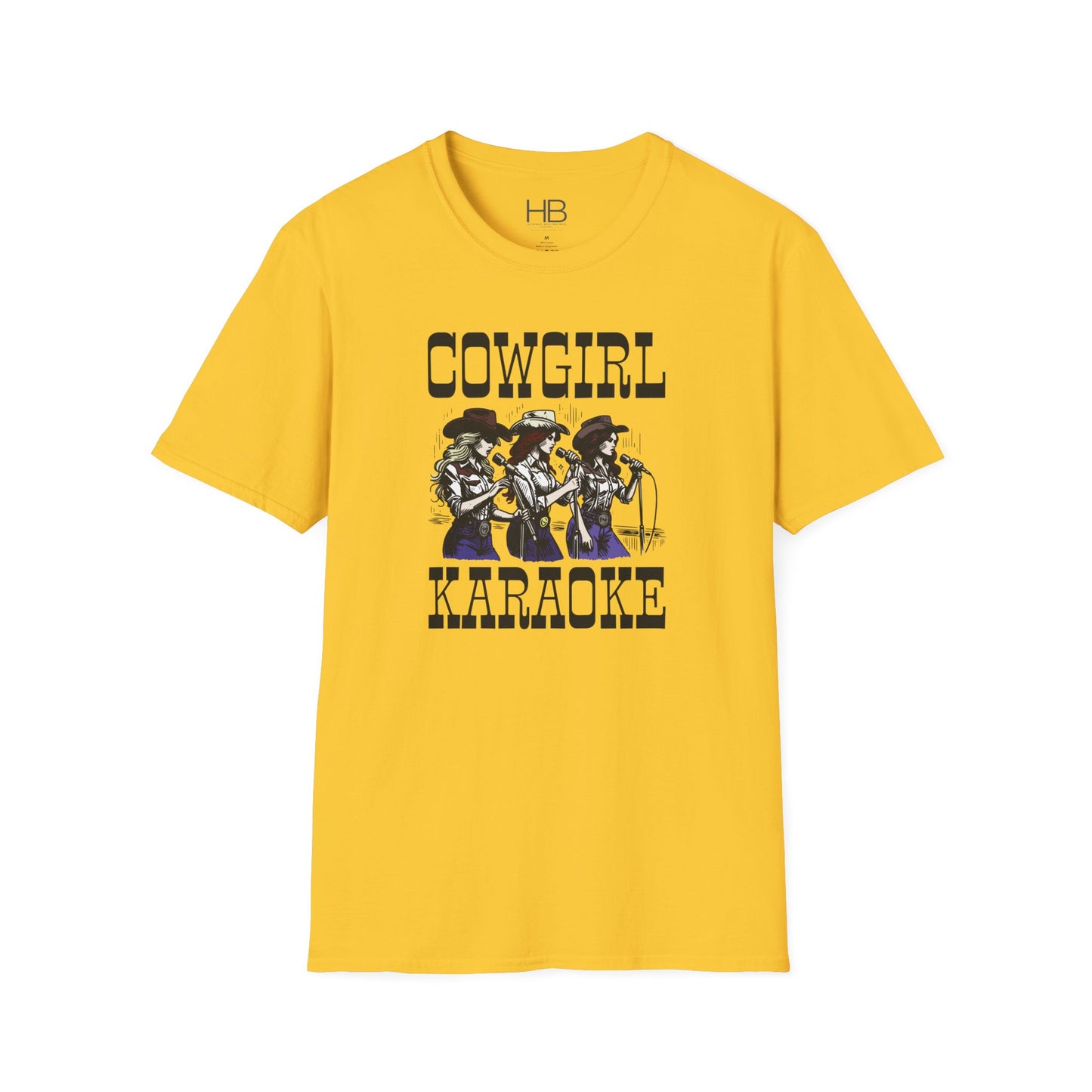 Cowgirl Karaoke Unisex Softstyle T-Shirt