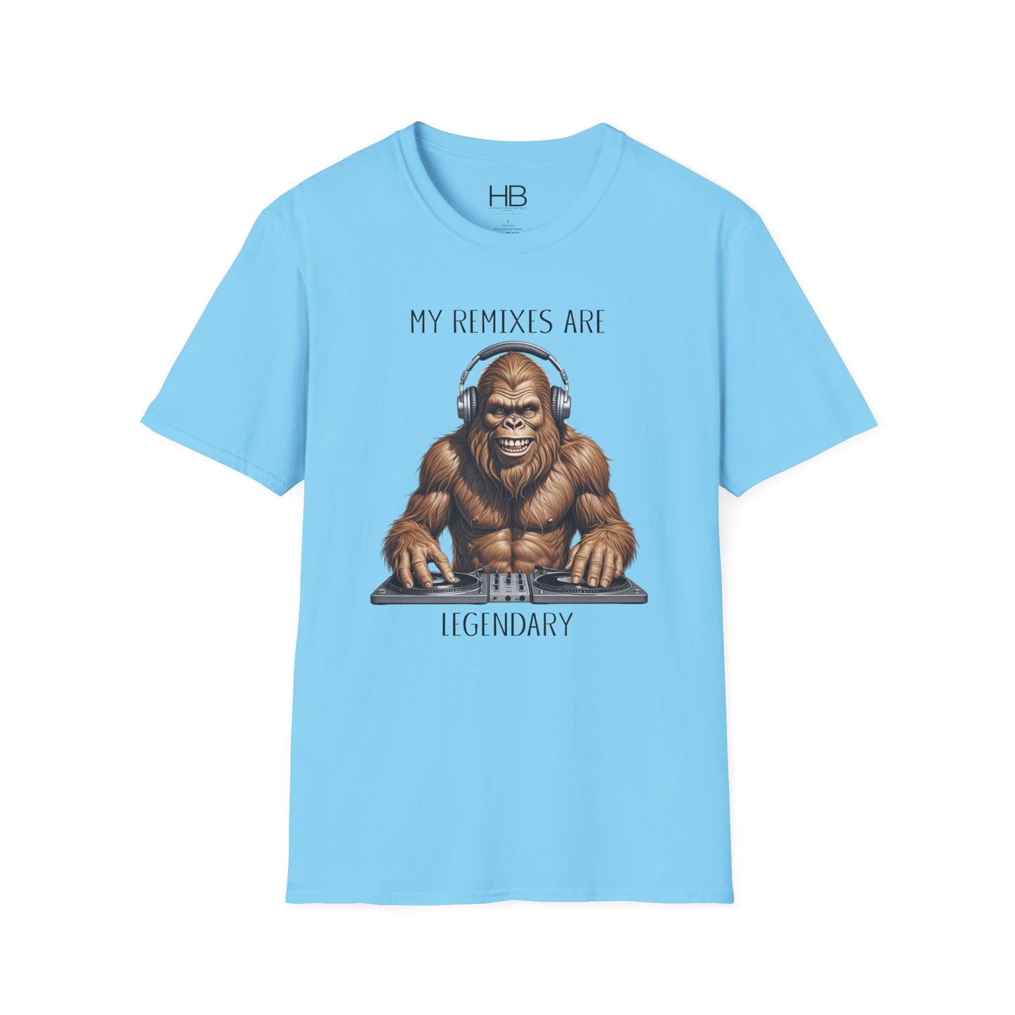 Sasquatch DJ Unisex Softstyle T-Shirt