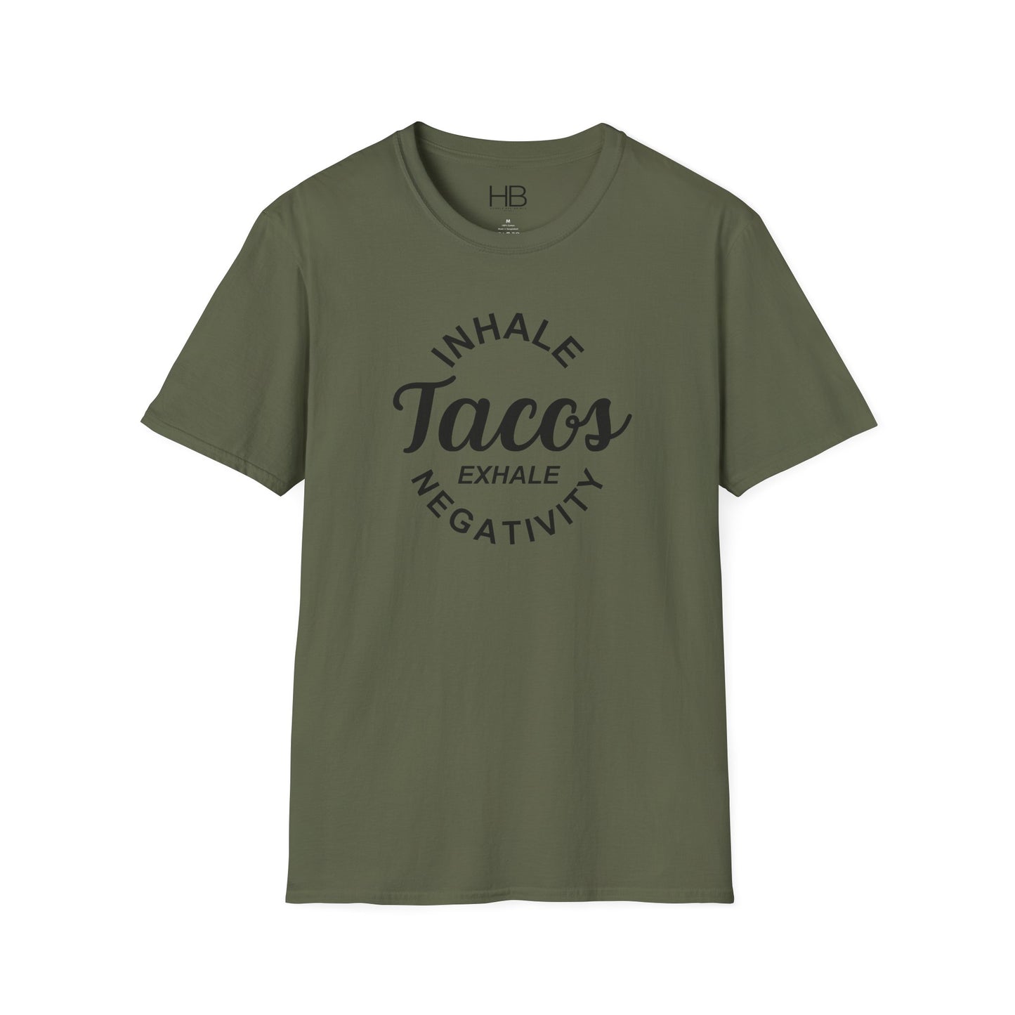 Inhale Tacos Unisex Softstyle T-Shirt