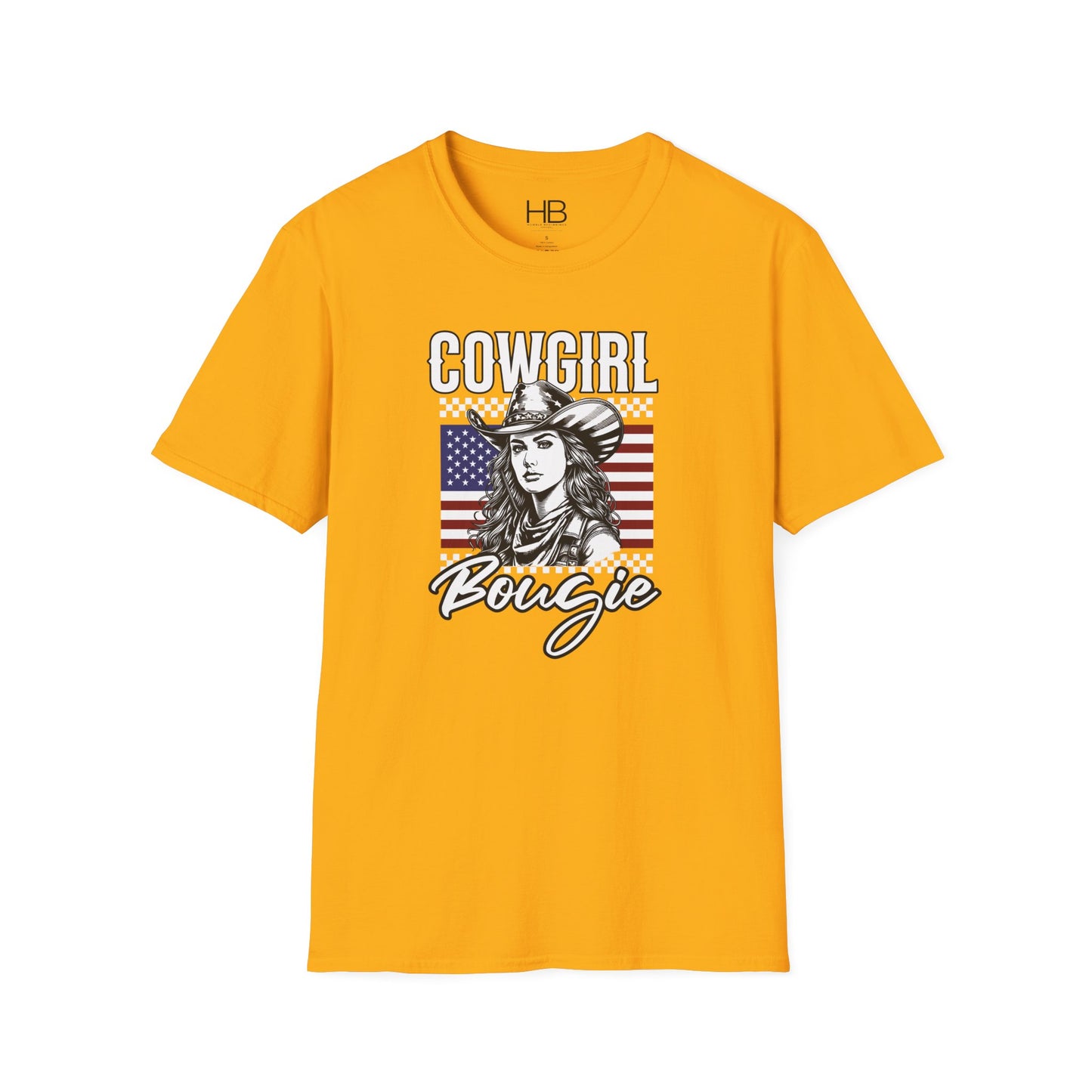 Cowgirl Bougie Flag T-Shirt