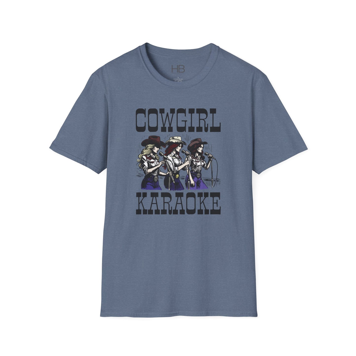 Cowgirl Karaoke Unisex Softstyle T-Shirt