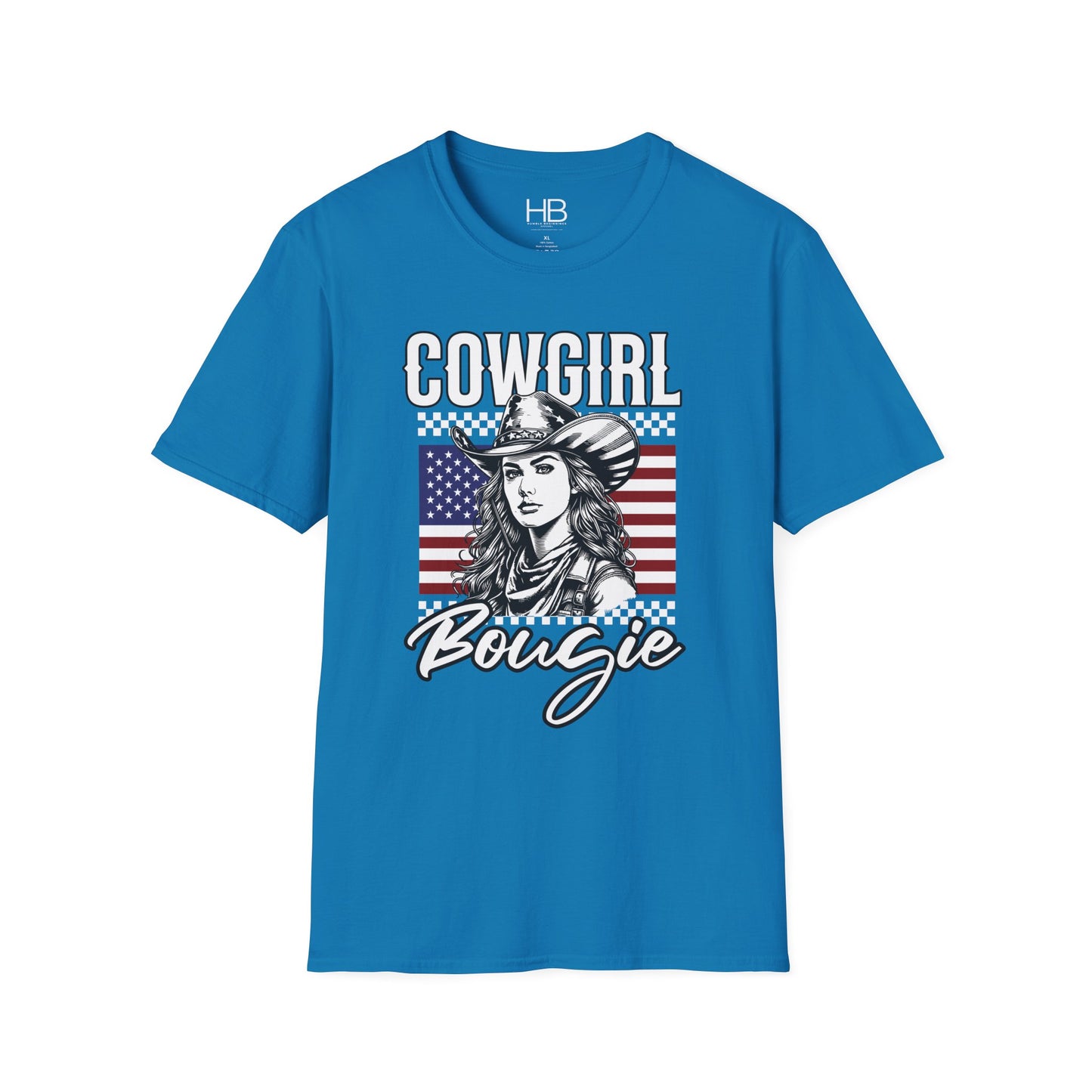 Cowgirl Bougie Flag T-Shirt