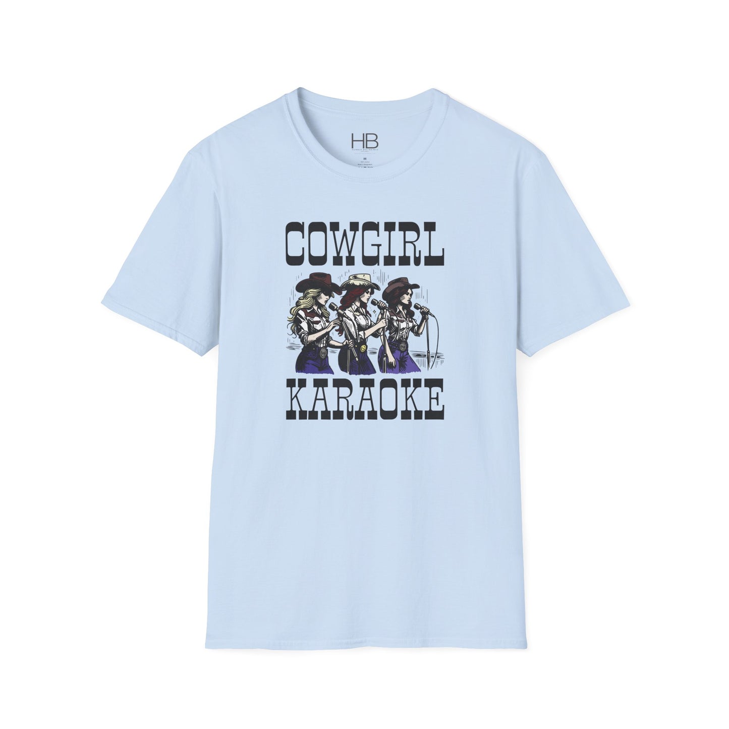 Cowgirl Karaoke Unisex Softstyle T-Shirt