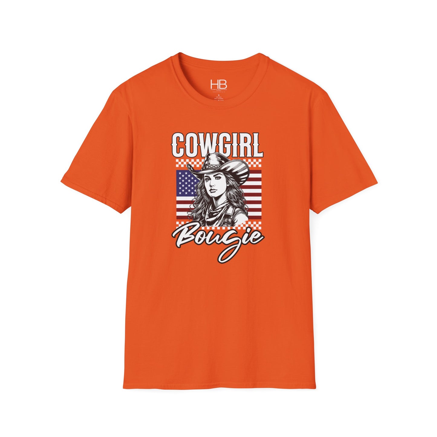 Cowgirl Bougie Flag T-Shirt