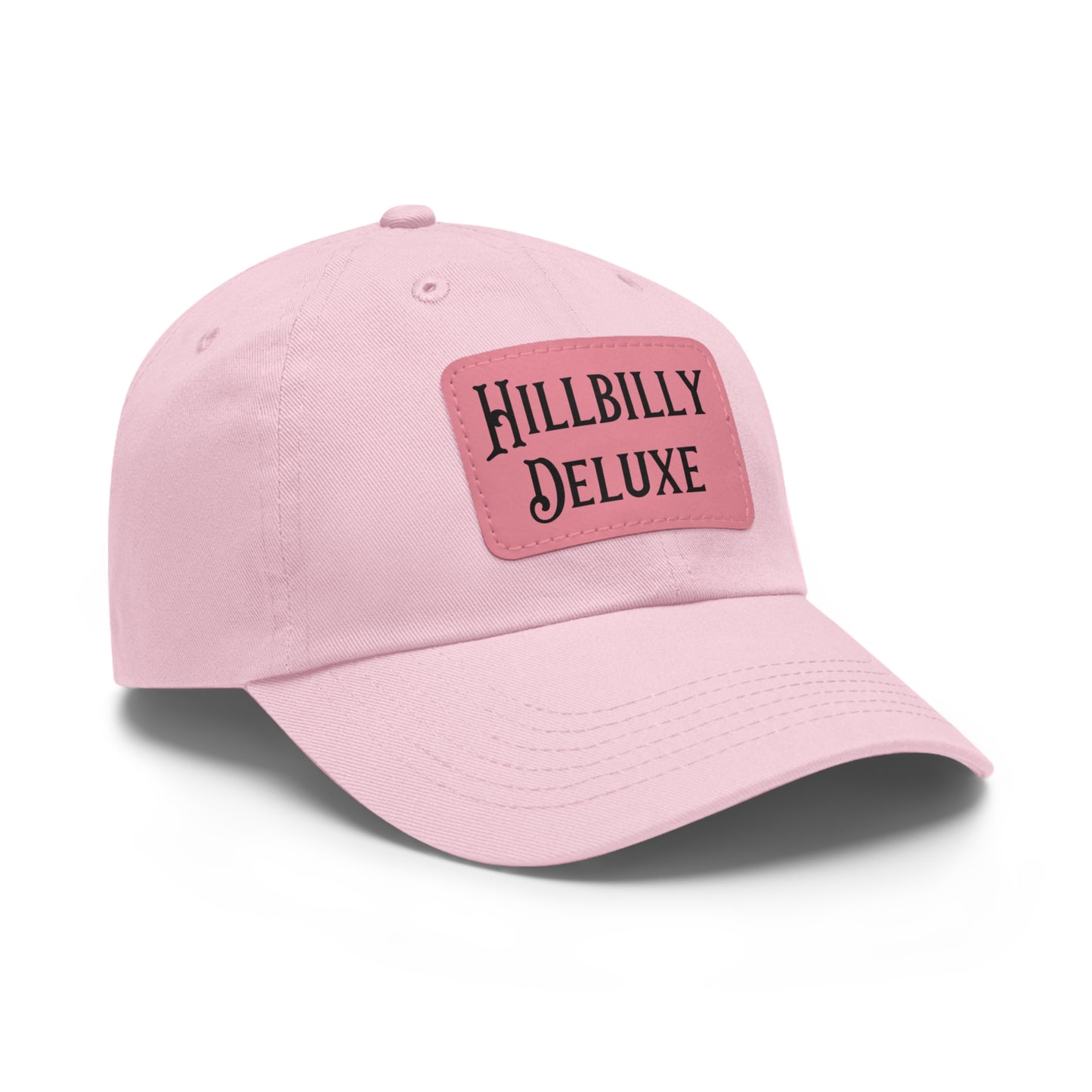 Hillbilly Deluxe Hat with Leather Patch (Rectangle)