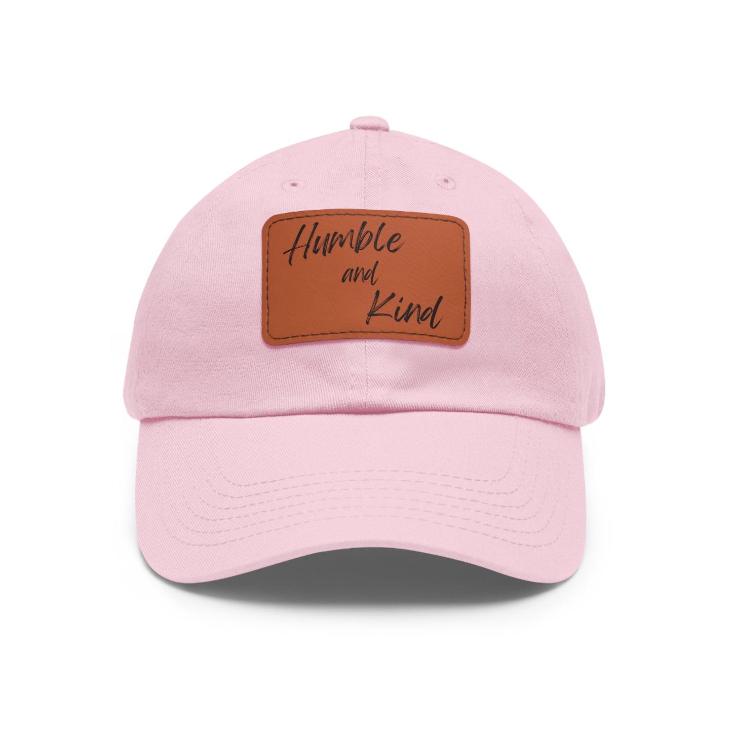 Humble and Kind Hat with Leather Patch (Rectangle)