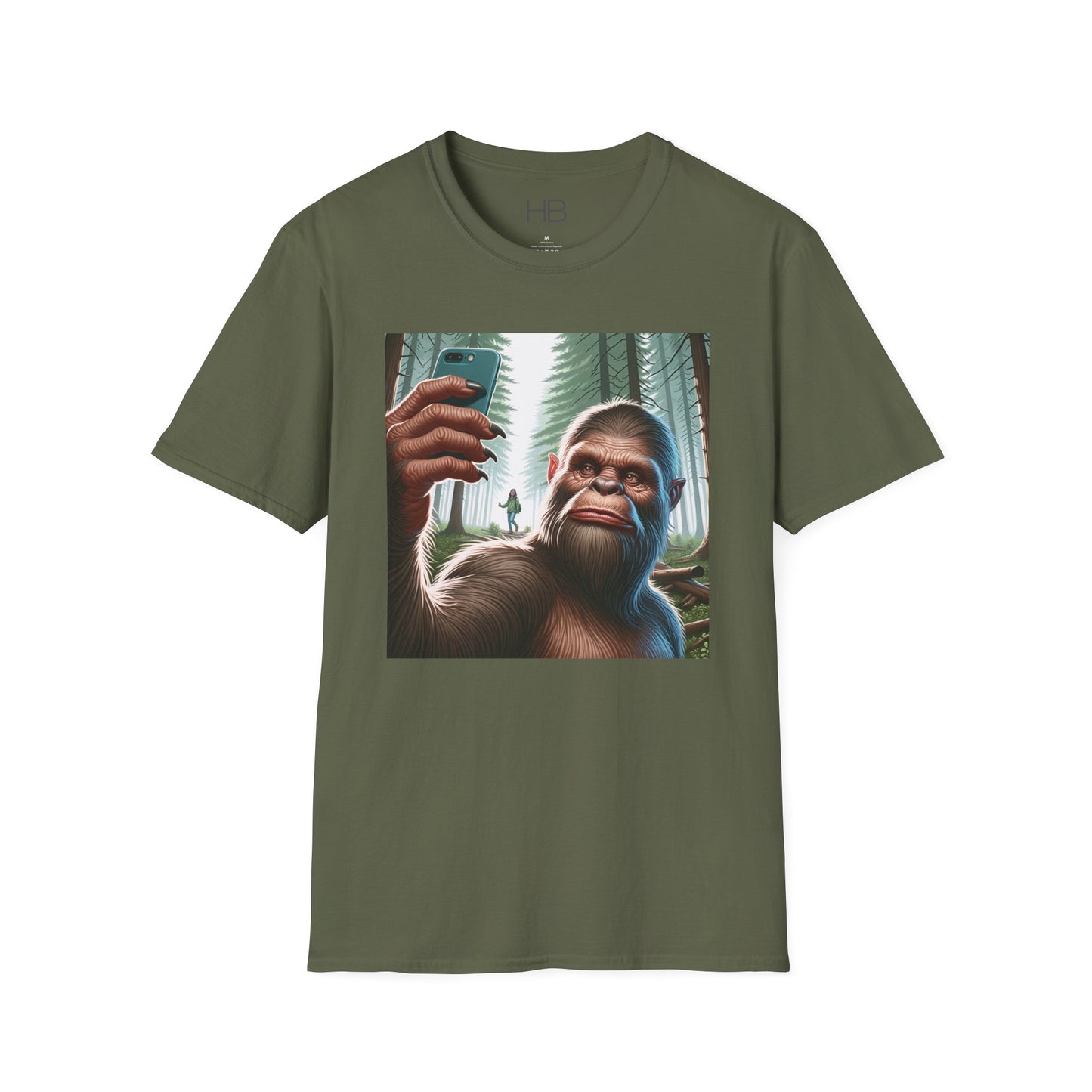 Sasquatch Selfies Unisex Softstyle T-Shirt