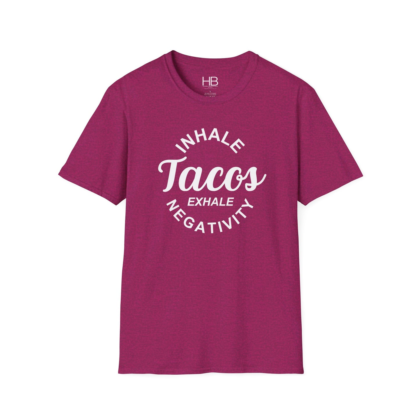 Inhale Tacos Unisex Softstyle T-Shirt