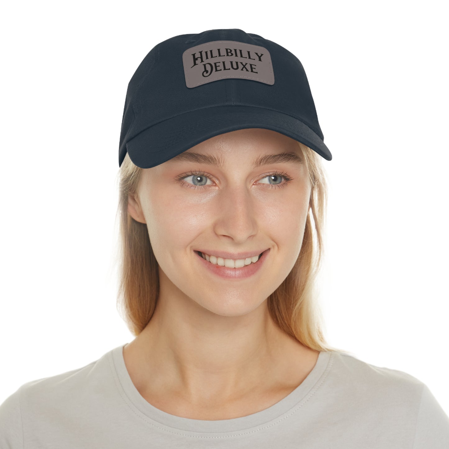 Hillbilly Deluxe Hat with Leather Patch (Rectangle)