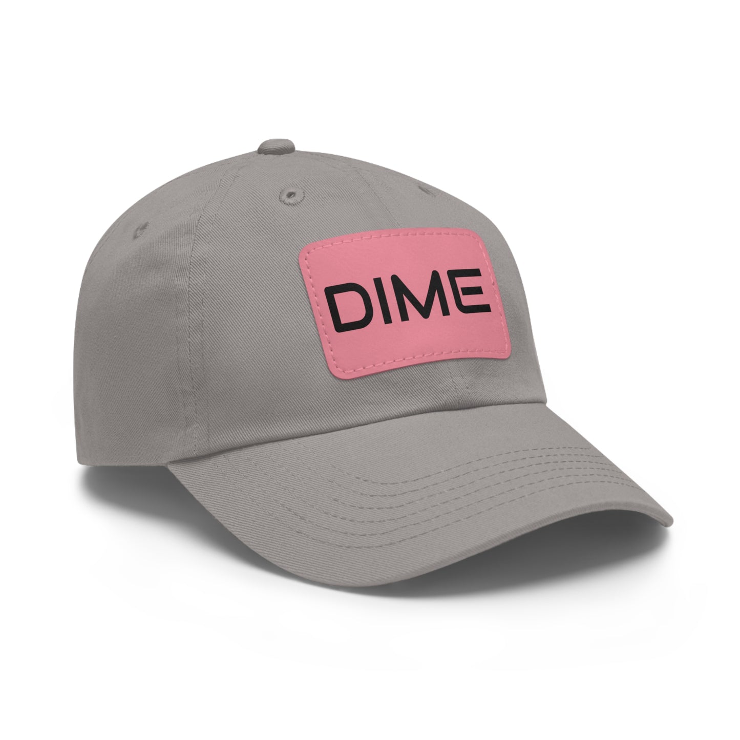 Dime Hat with Leather Patch (Rectangle)