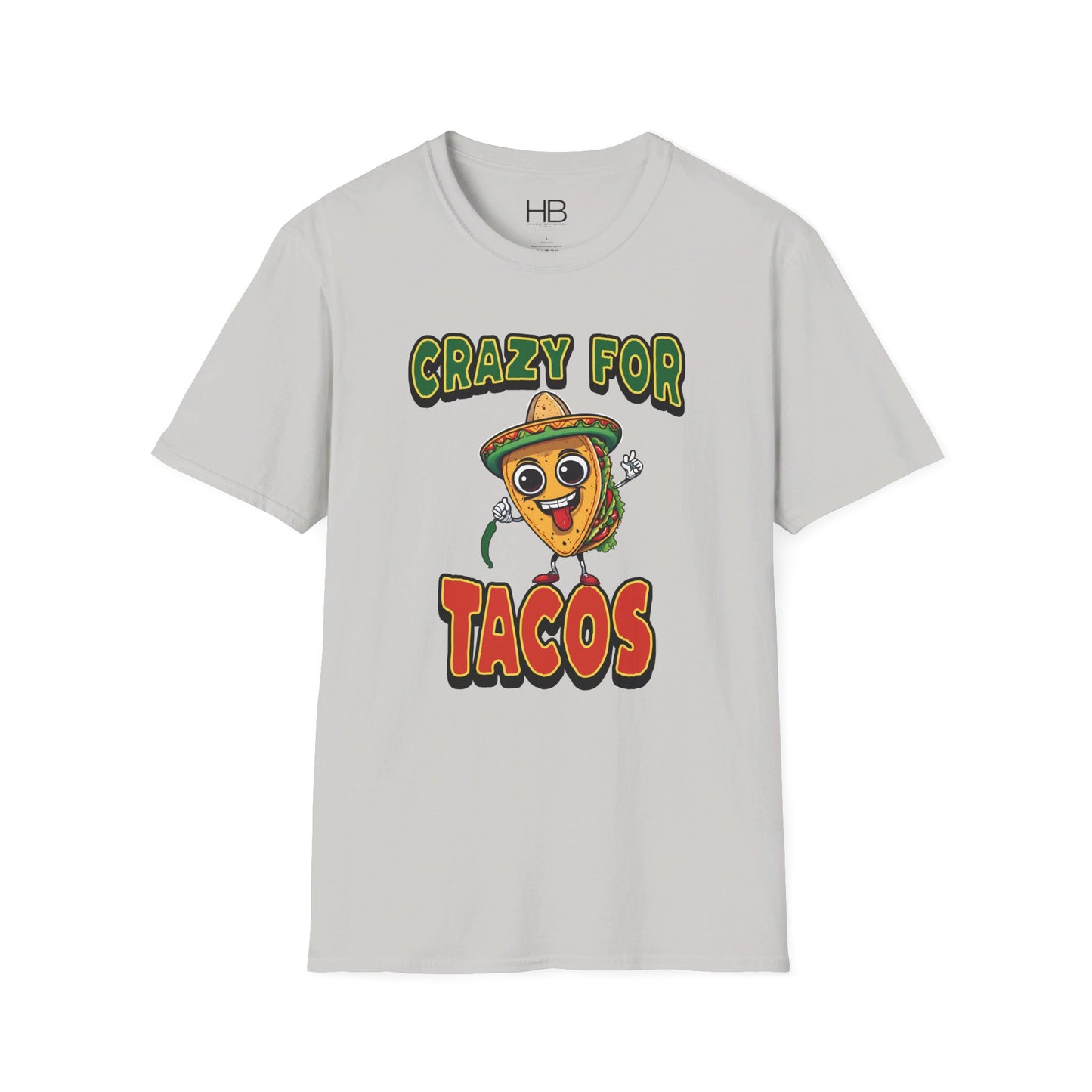 Crazy For Tacos Unisex Softstyle T-Shirt