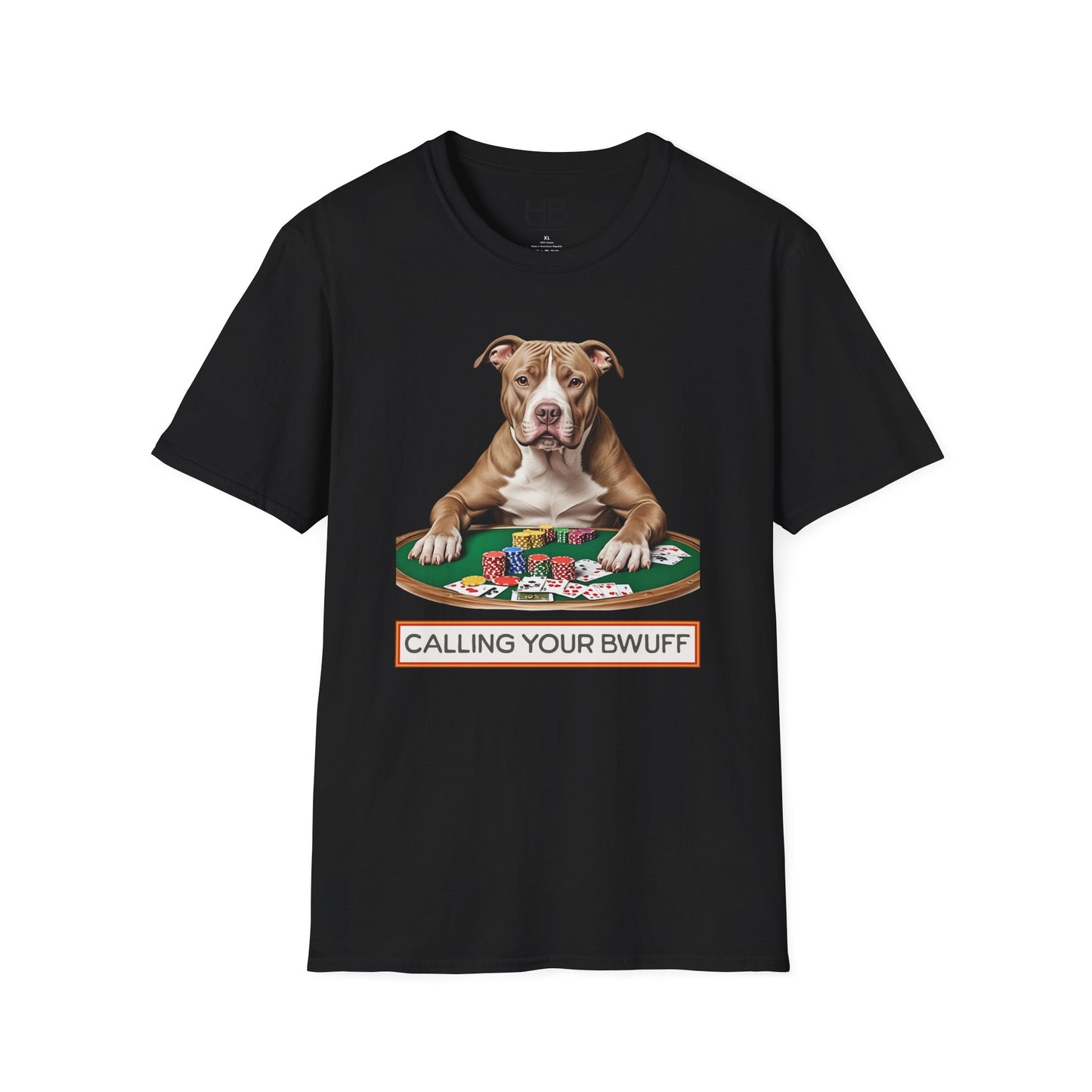 Calling Your Bwuff Unisex Softstyle T-Shirt