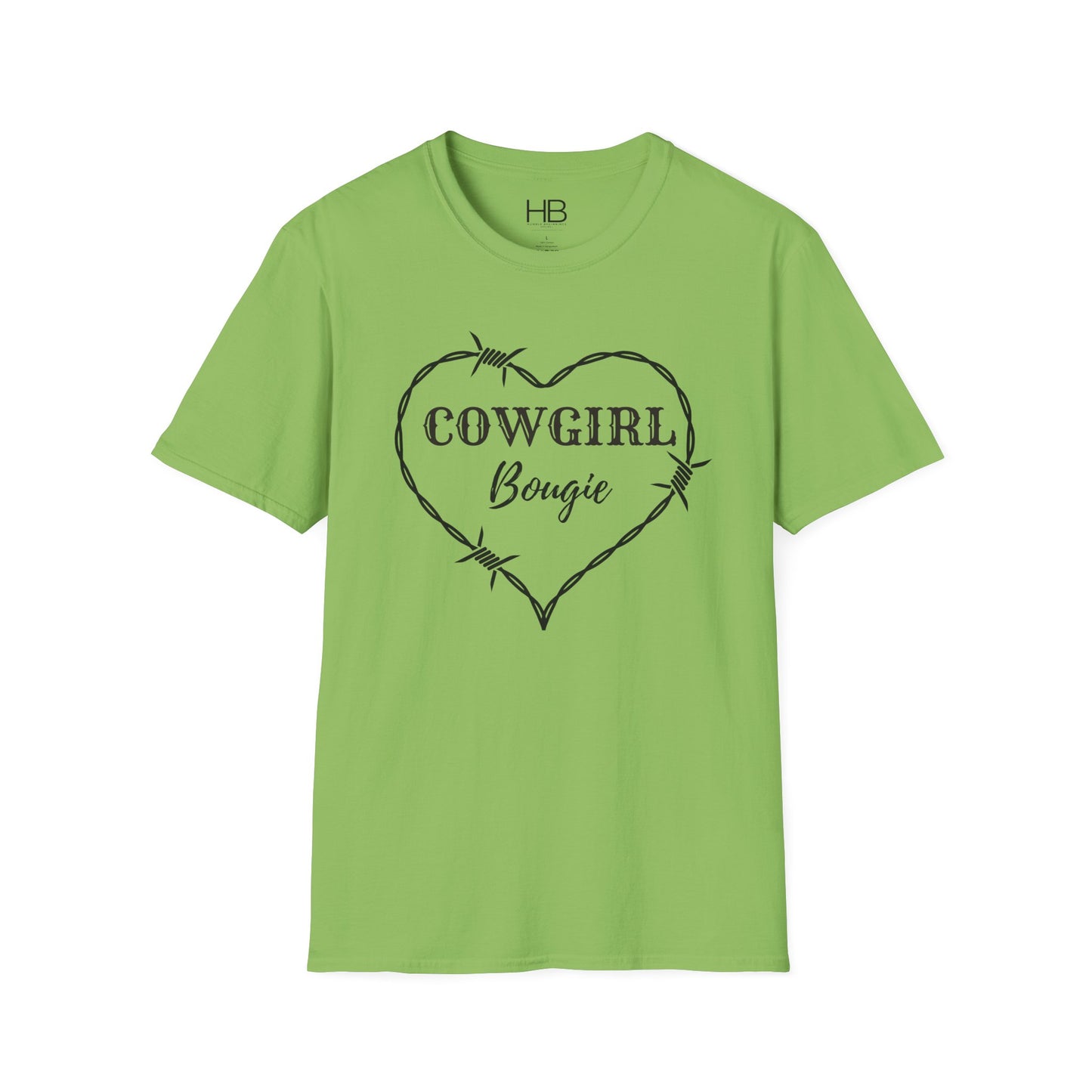 Cowgirl Bougie Barbed Heart Unisex Softstyle T-Shirt
