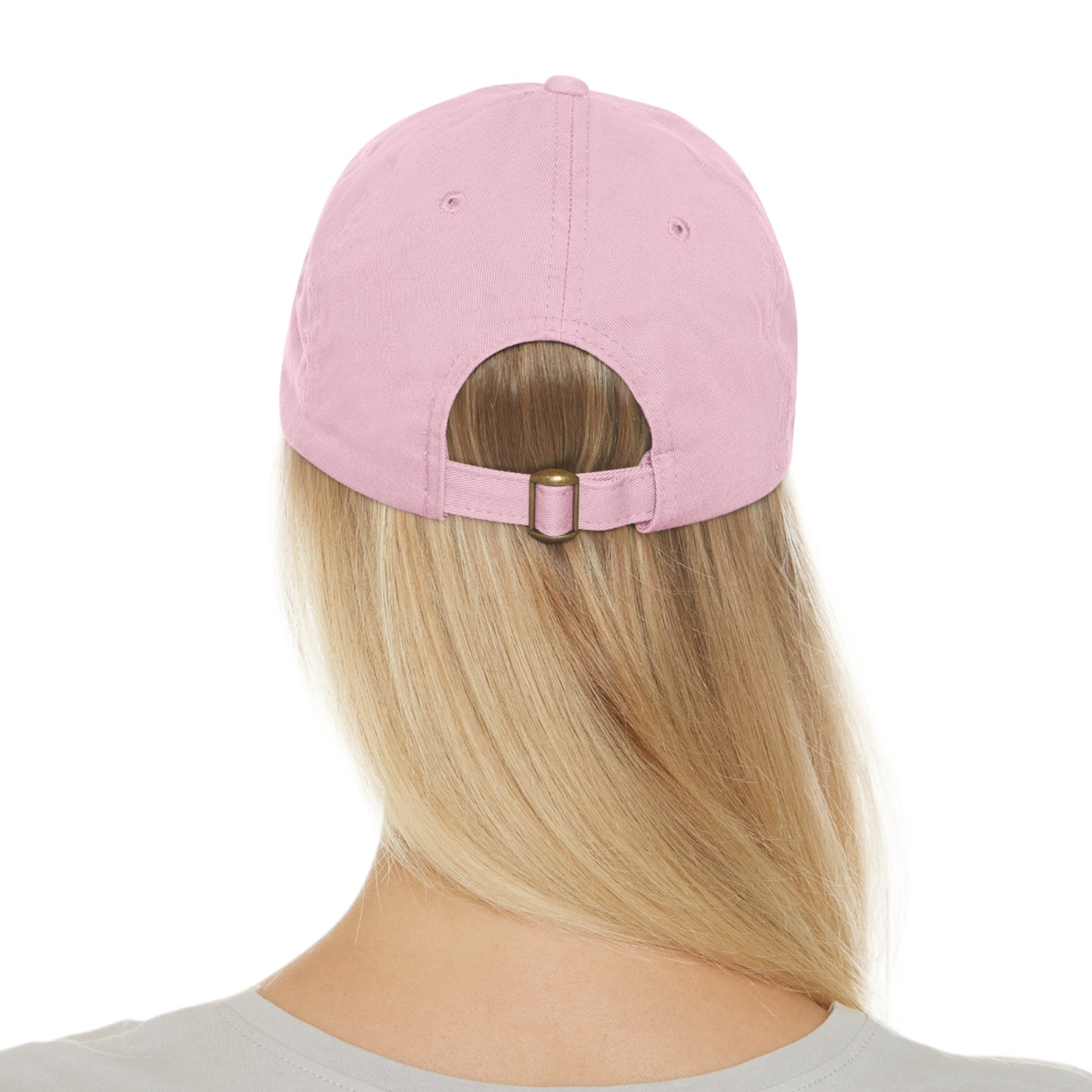 Cowgirl Bougie Lasso Logo Hat with Leather Patch (Rectangle)