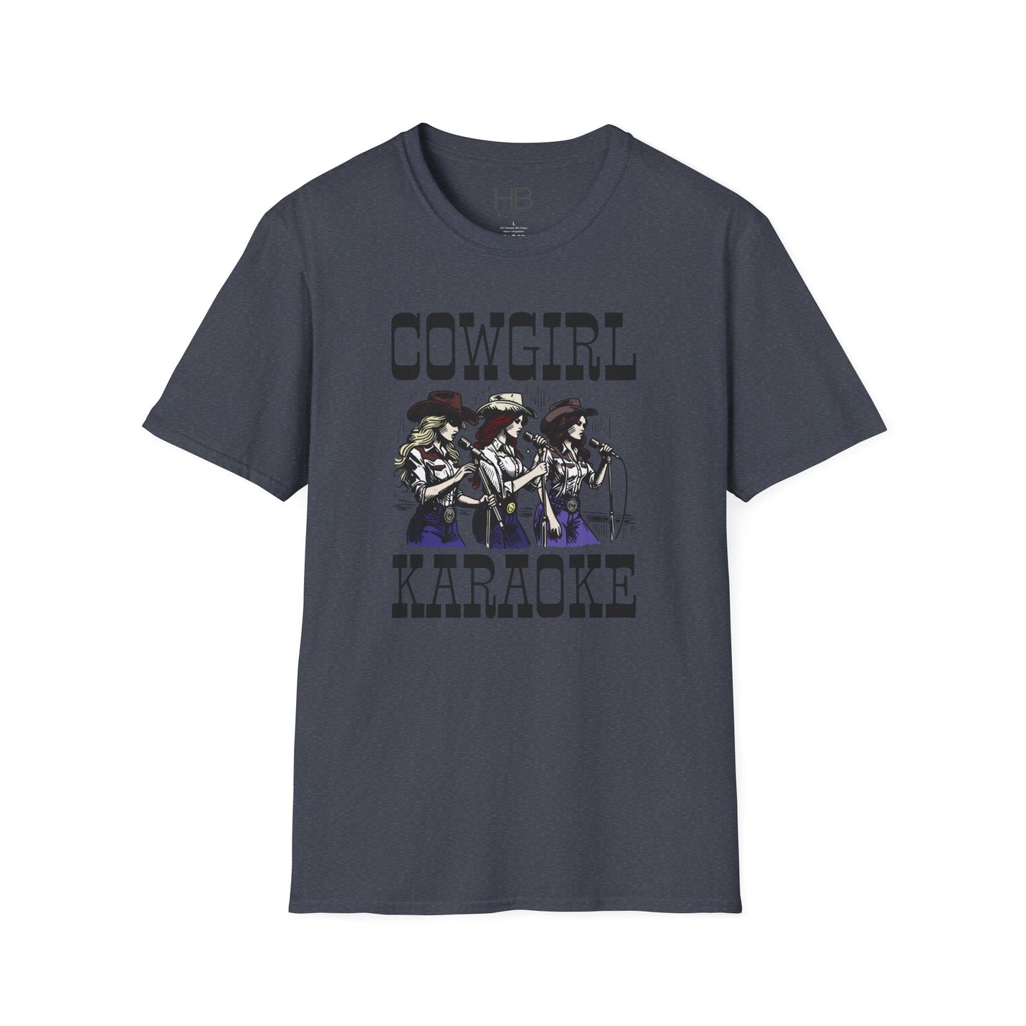 Cowgirl Karaoke Unisex Softstyle T-Shirt