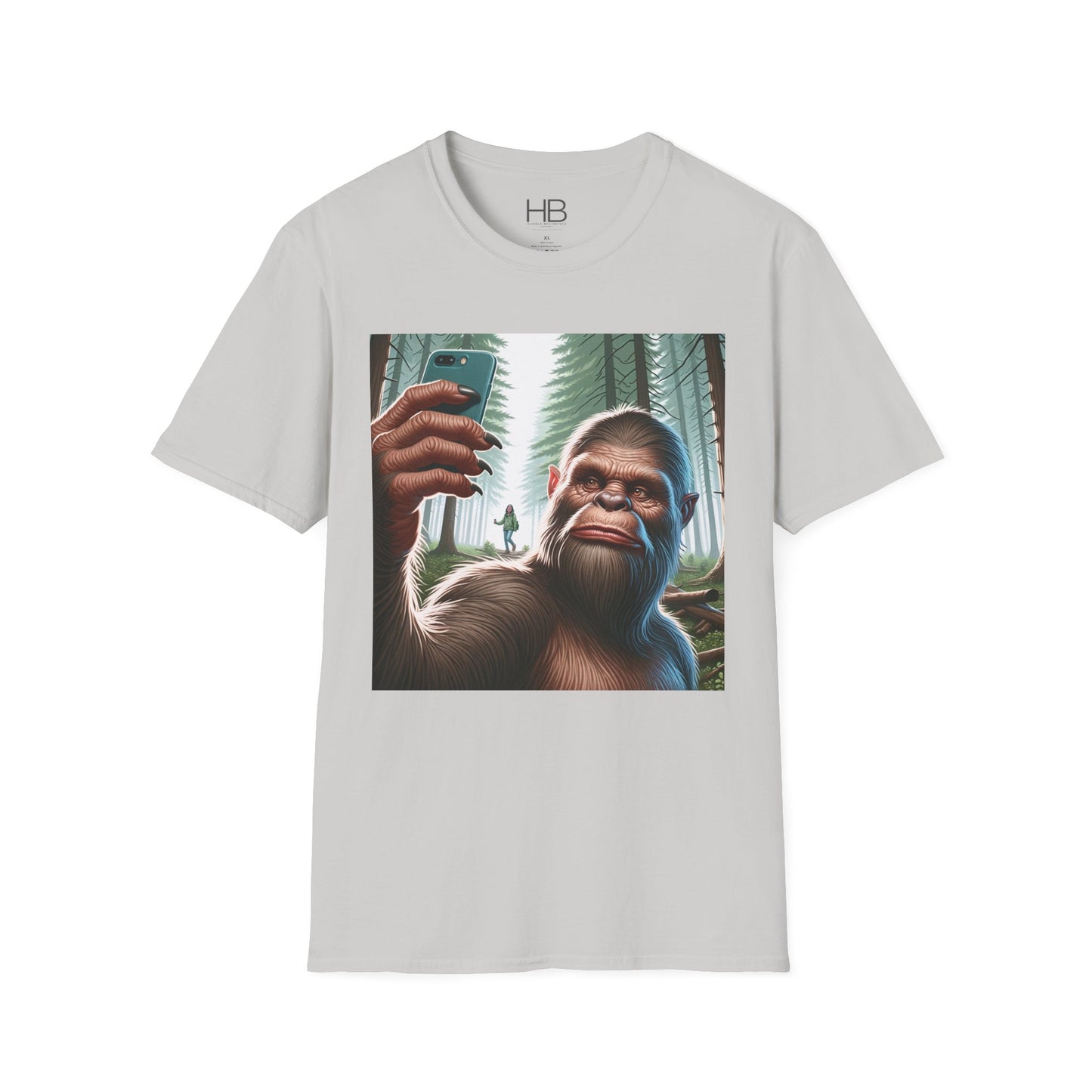 Sasquatch Selfies Unisex Softstyle T-Shirt