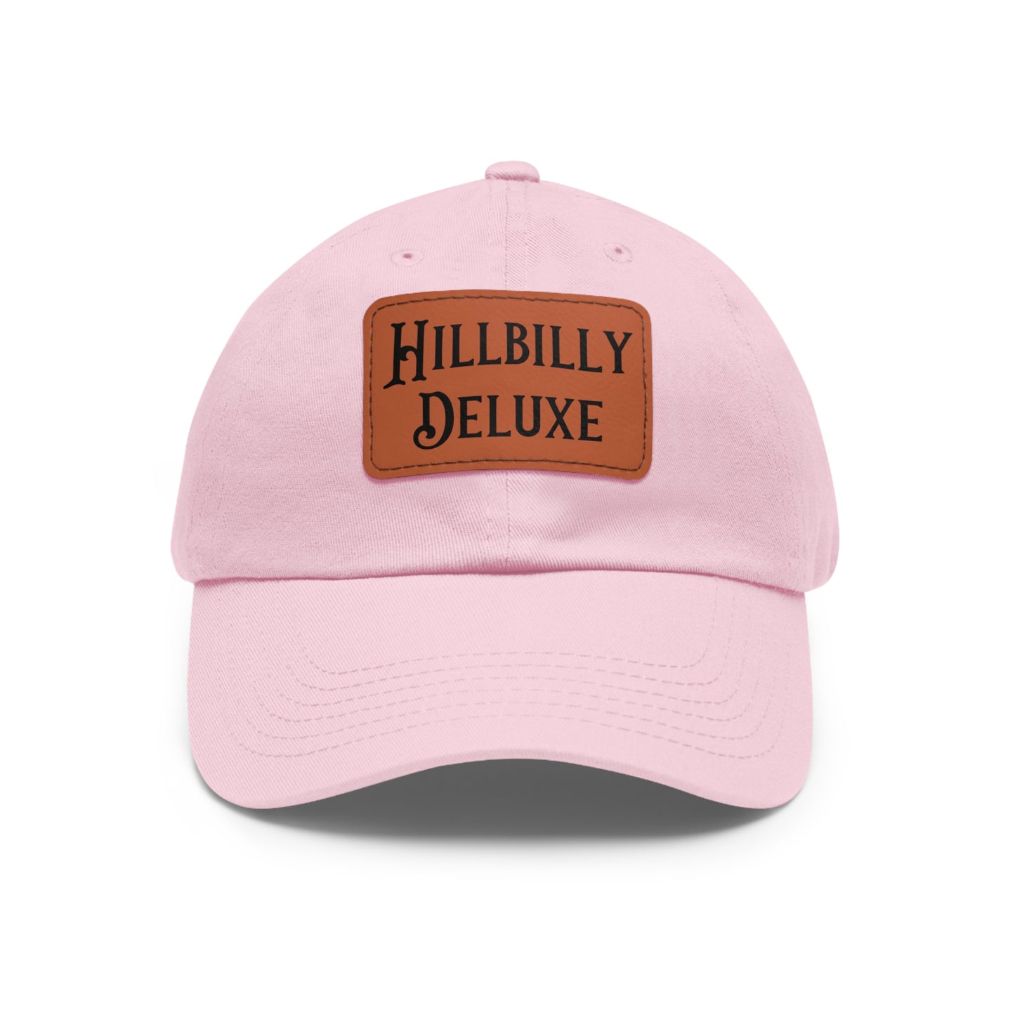 Hillbilly Deluxe Hat with Leather Patch (Rectangle)