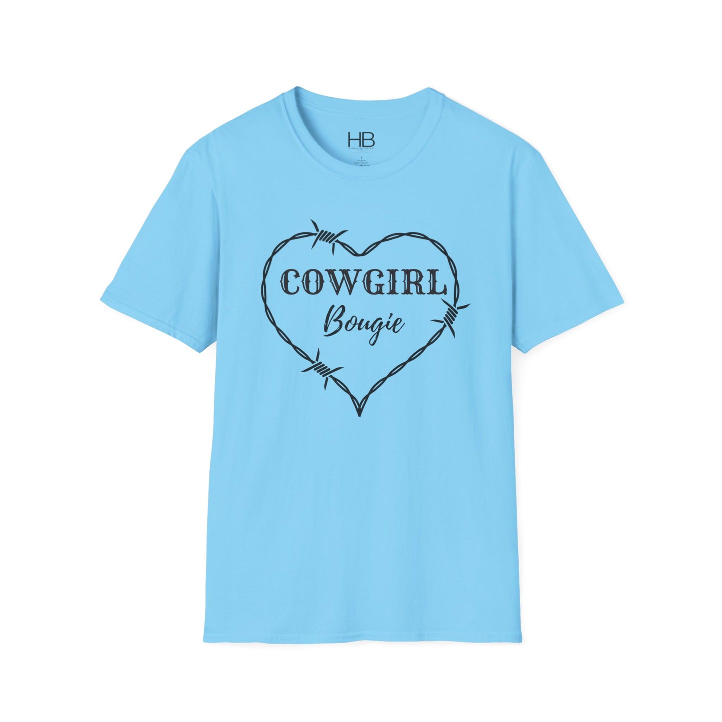 Cowgirl Bougie Barbed Heart Unisex Softstyle T-Shirt