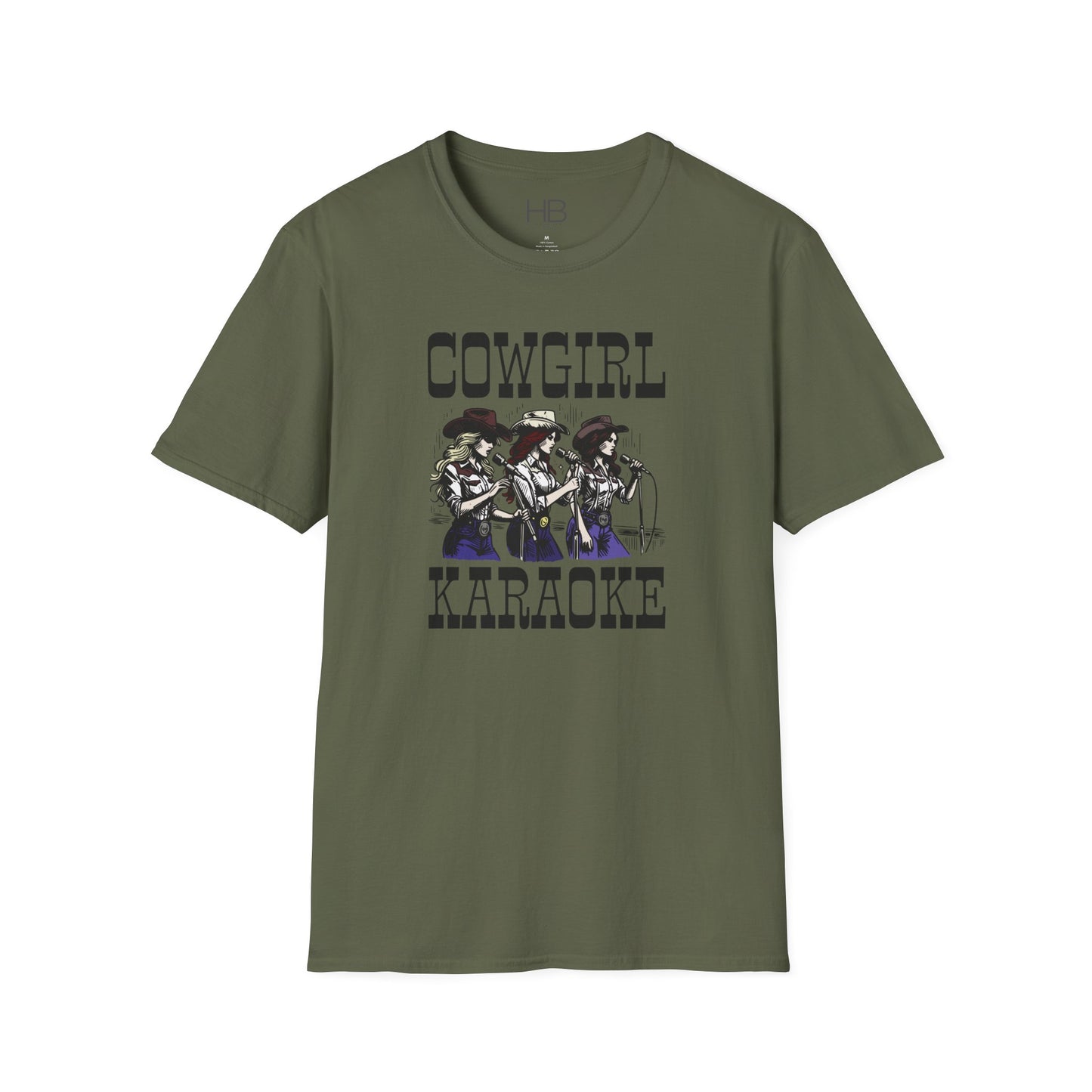 Cowgirl Karaoke Unisex Softstyle T-Shirt
