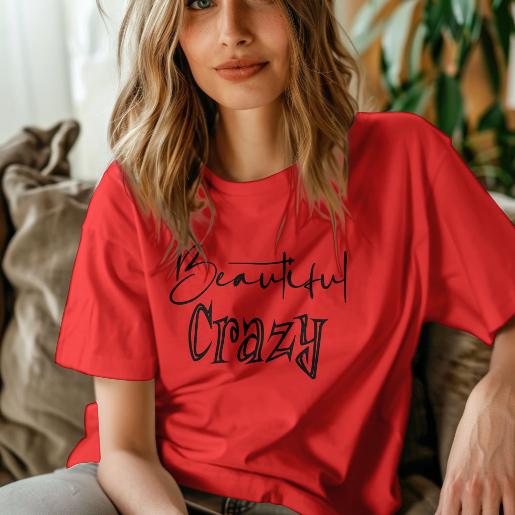 Beautiful Crazy Unisex Softstyle T-Shirt