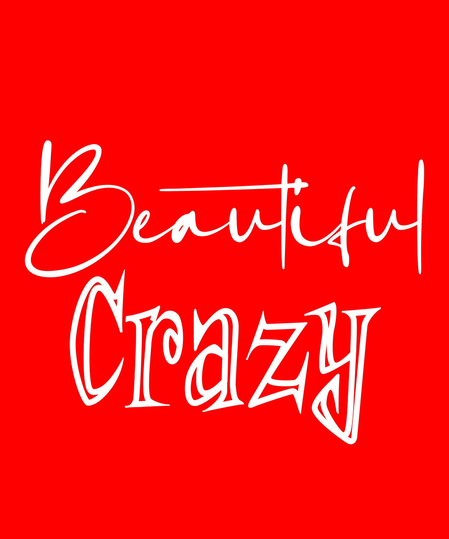 Beautiful Crazy Unisex Softstyle T-Shirt