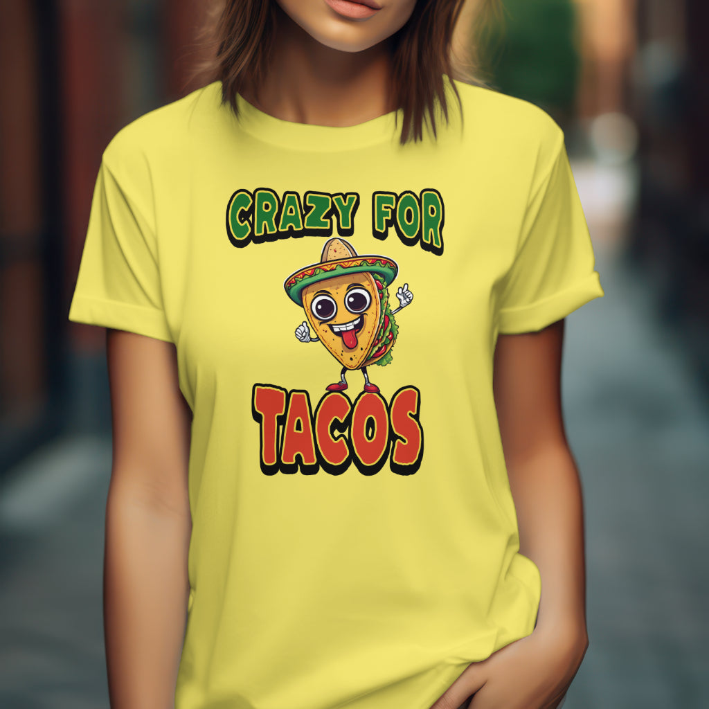 Crazy For Tacos Unisex Softstyle T-Shirt