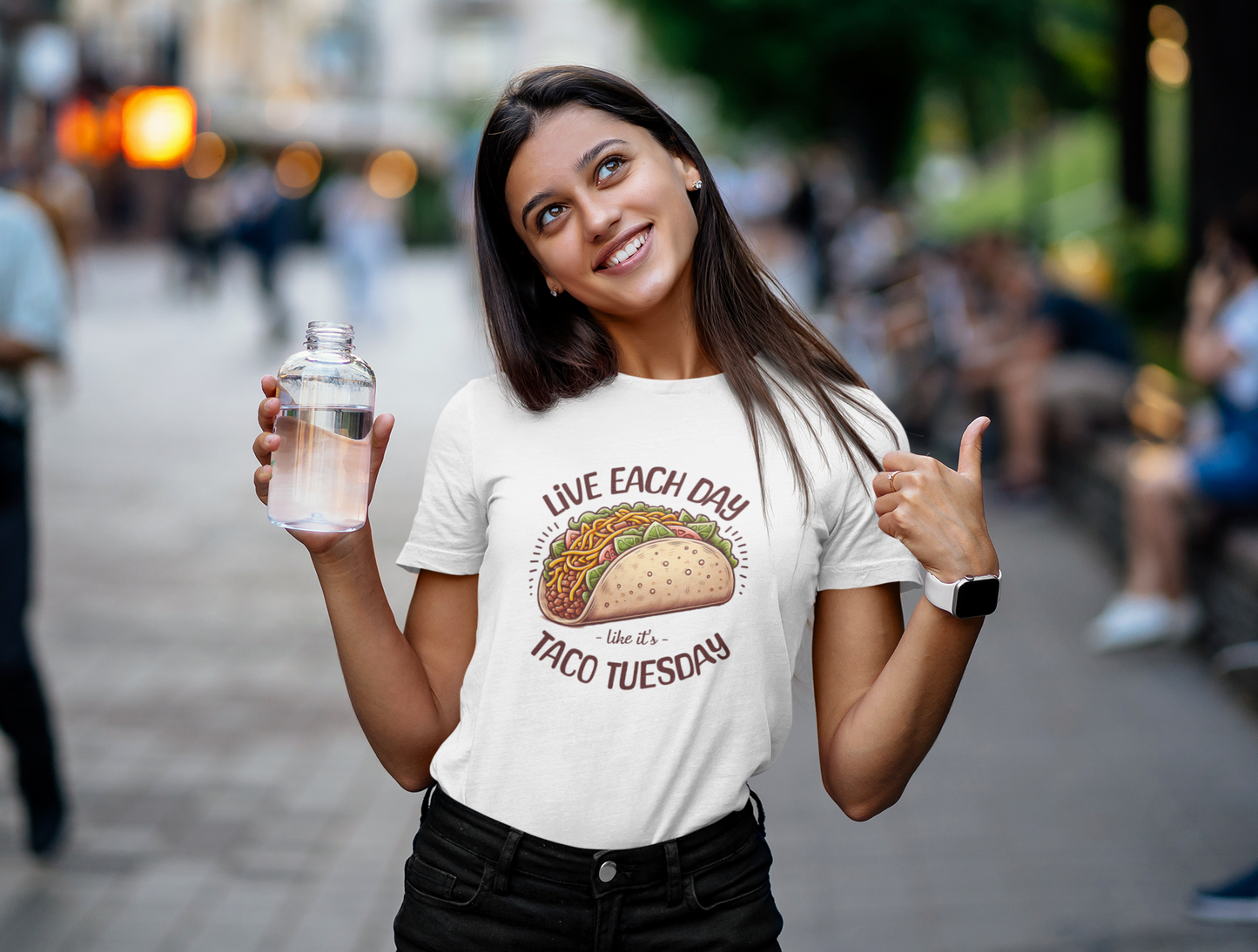 Live Each Day Like It's Taco Tuesday Unisex Softstyle T-Shirt