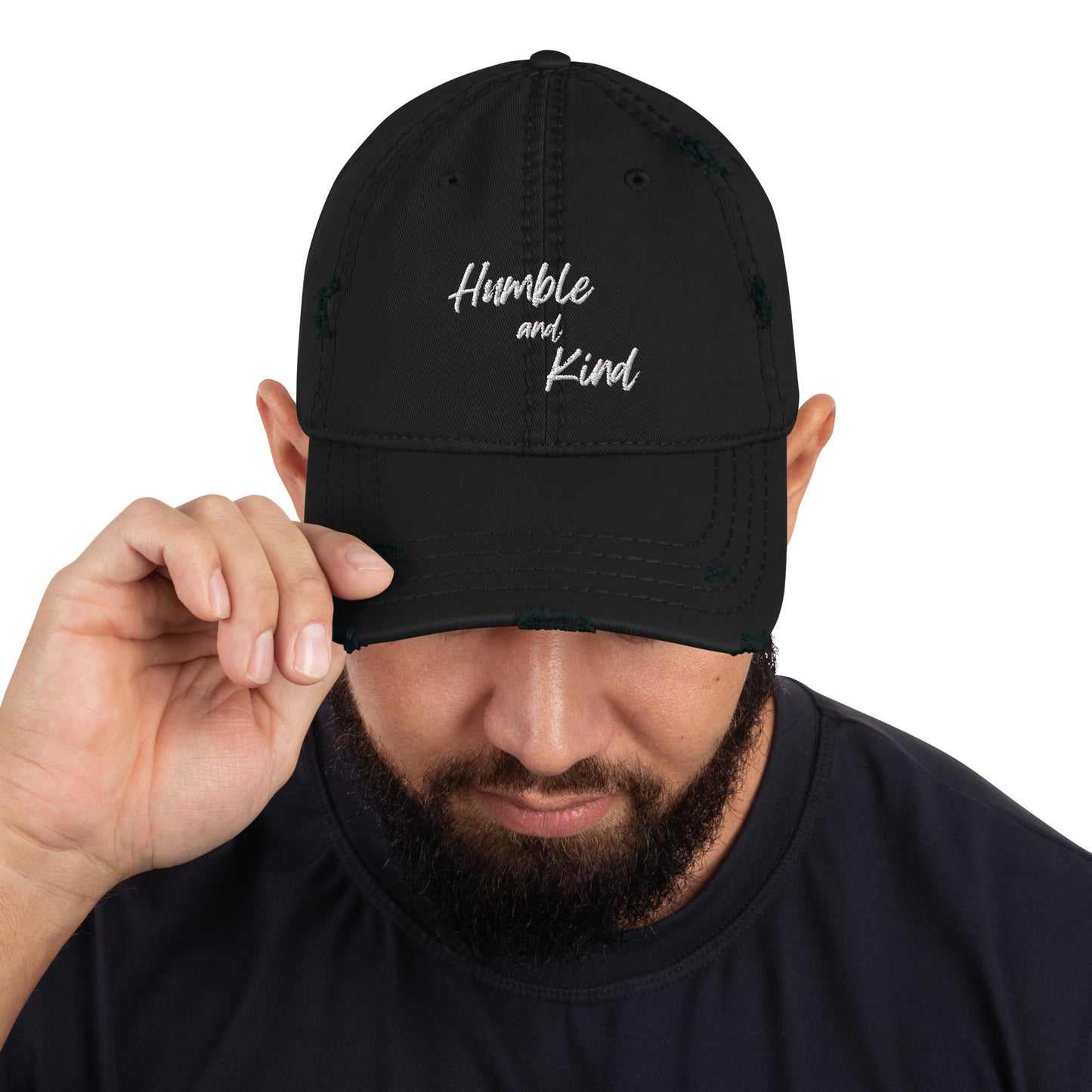 Humble and Kind Distressed Dad Hat