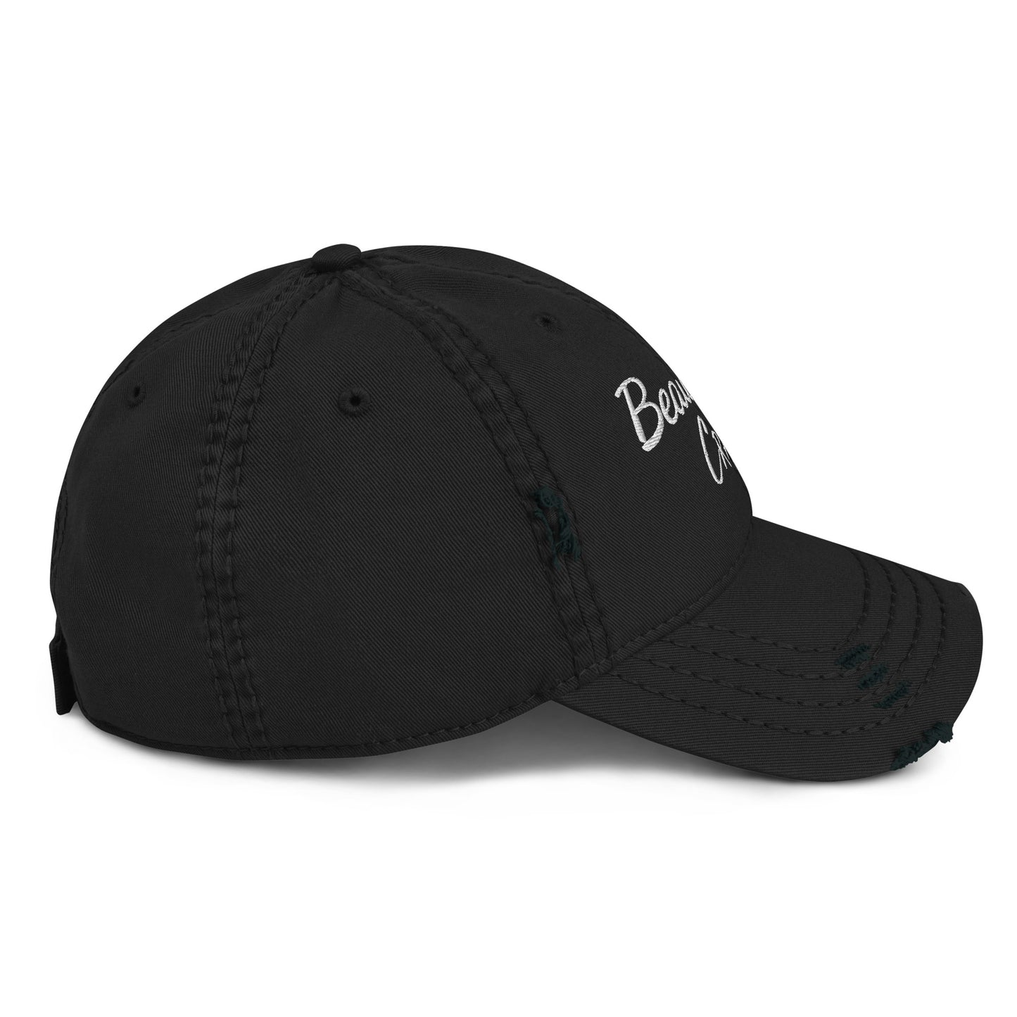 Beautiful Crazy Distressed Dad Hat